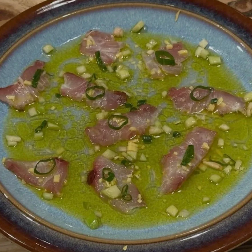 hamachi crudo