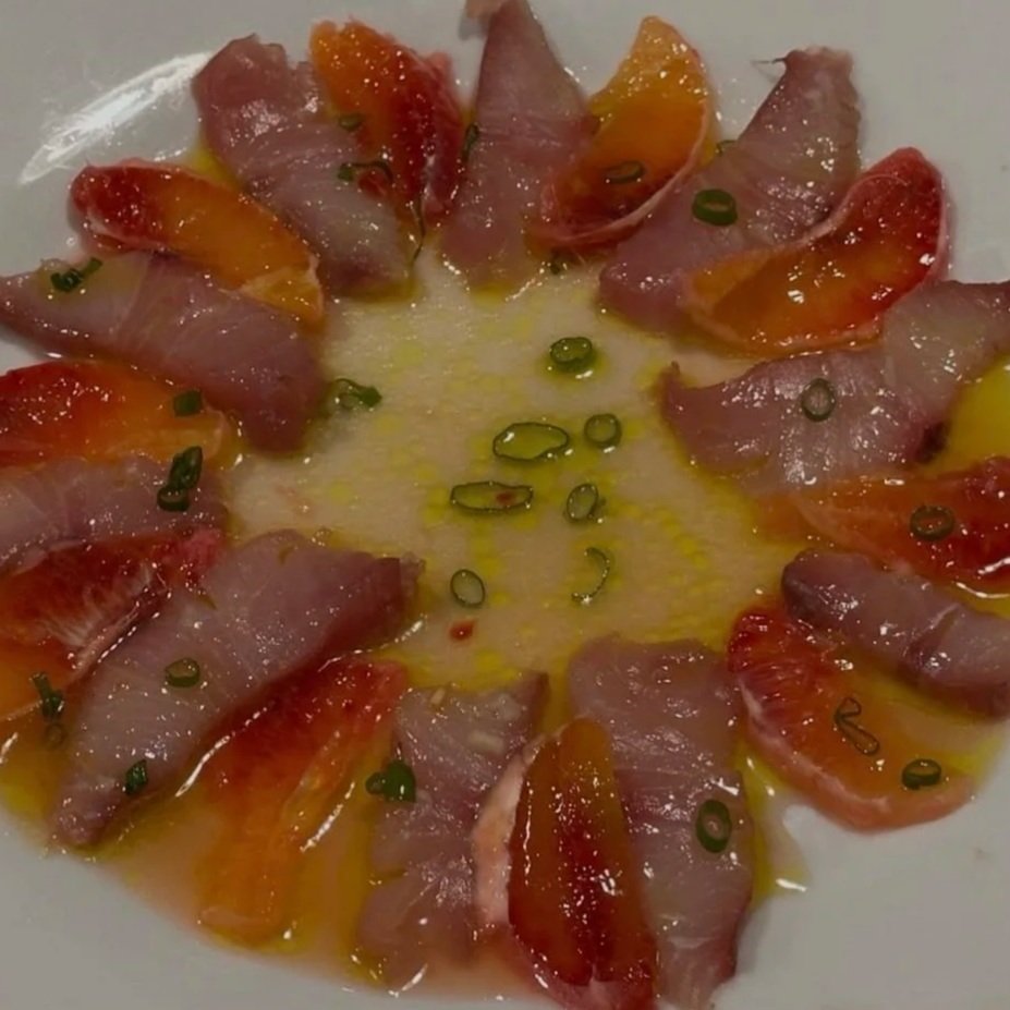hamachi crudo