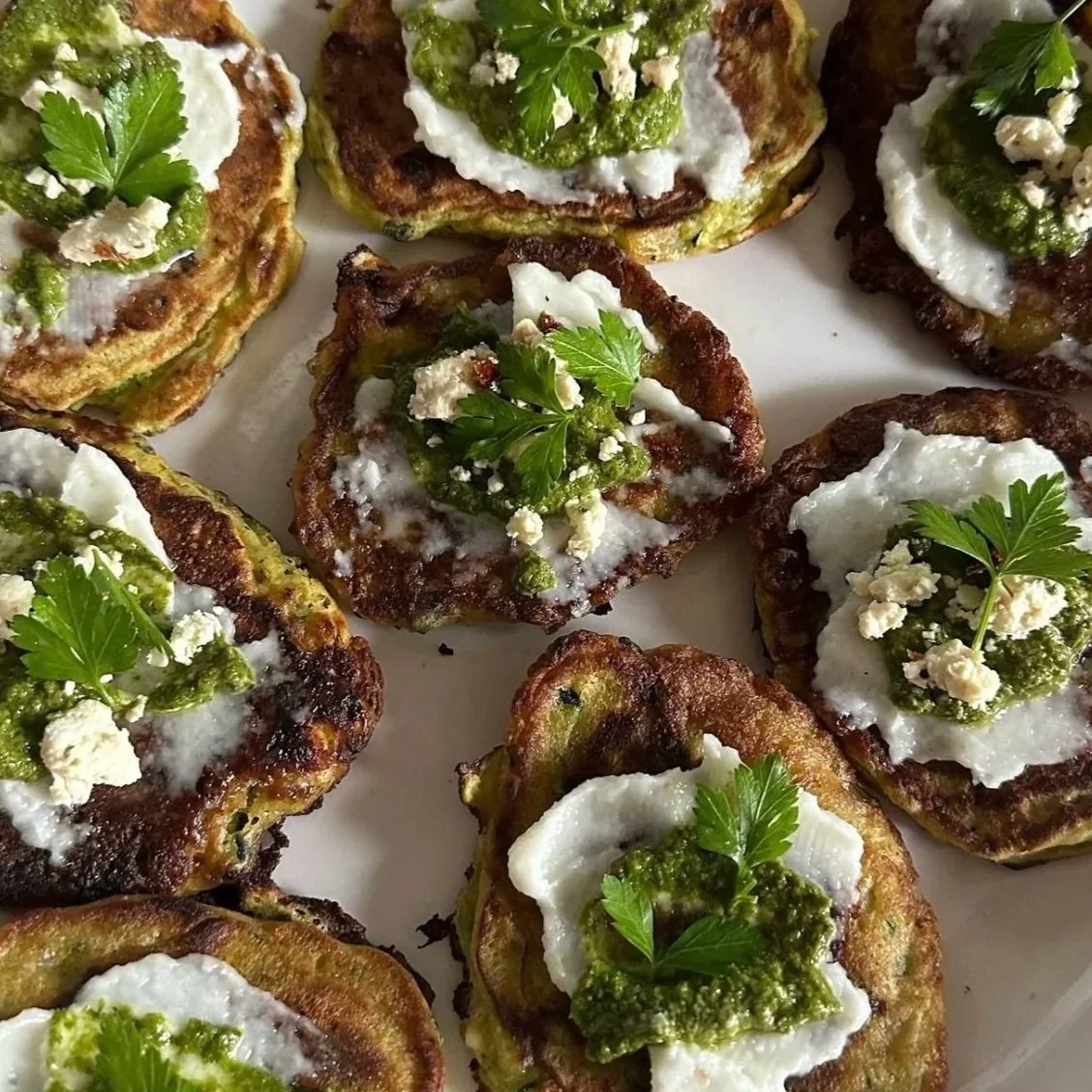 zucchini fritters