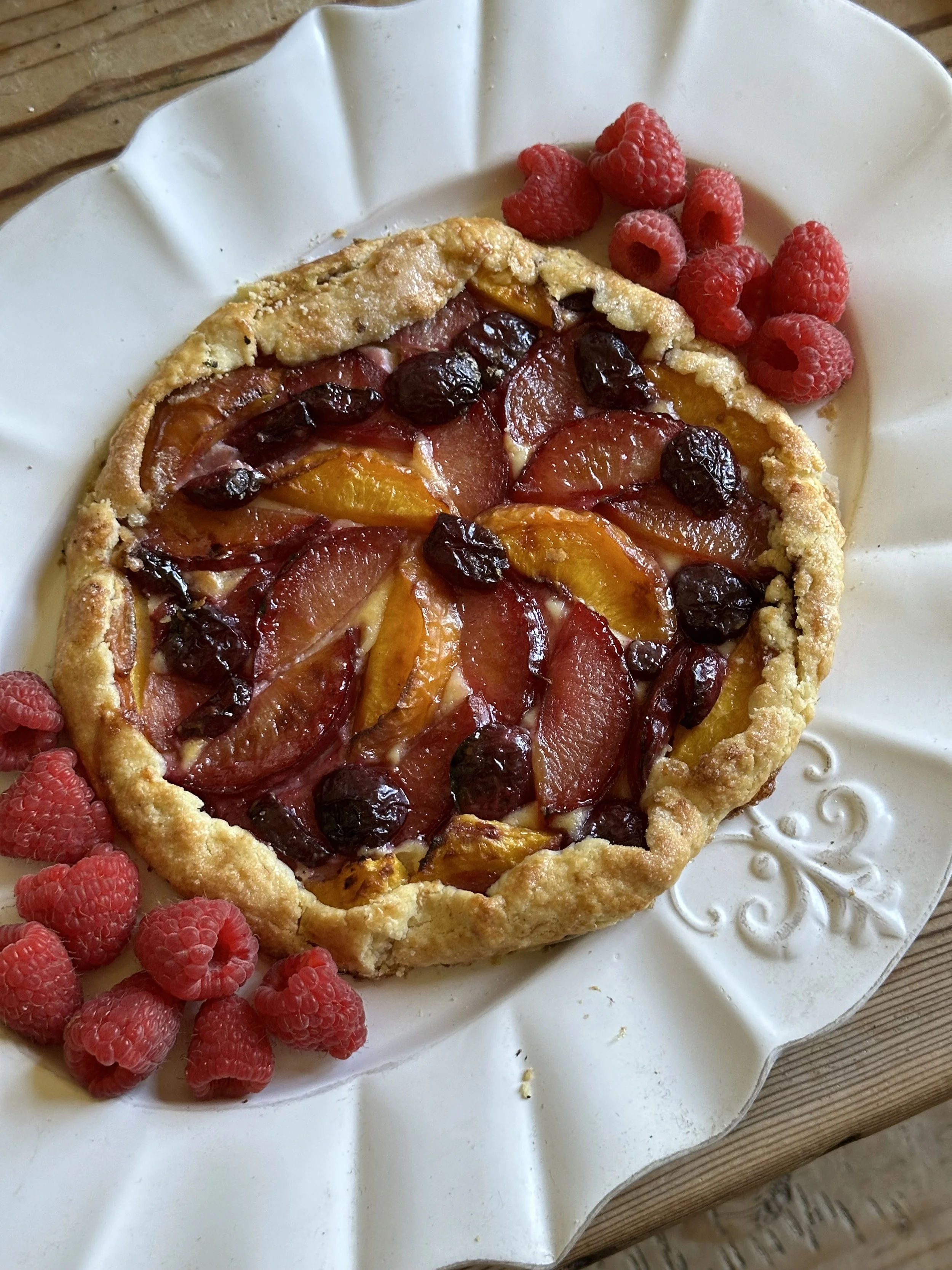 fruit galette