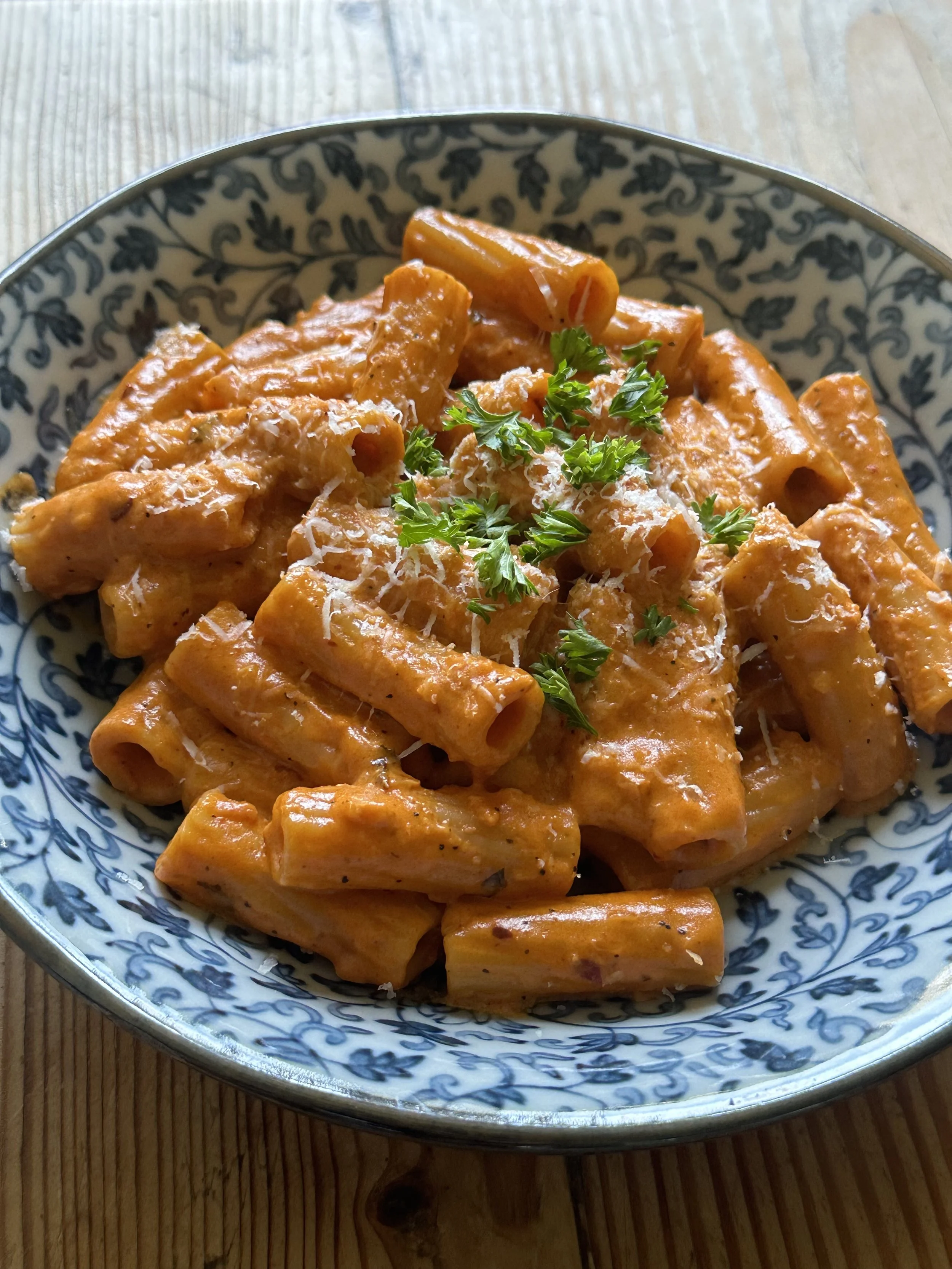 spicy vodka pasta