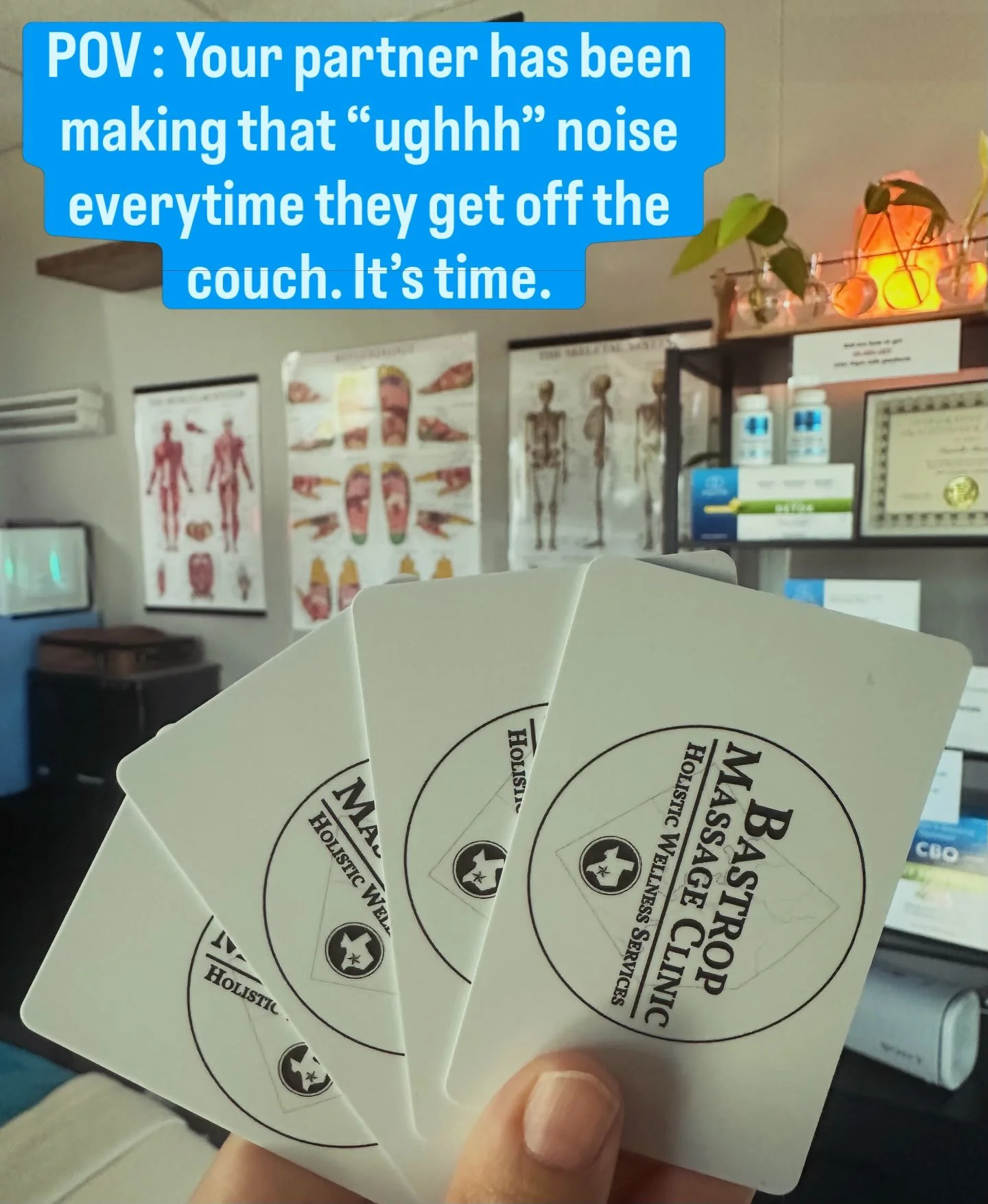 ✨Safe zone activated. 🫡 If they said they &ldquo;don&rsquo;t want anything,&rdquo; this is the ultimate cheat code. It says &ldquo;I love you&rdquo; and &ldquo;please go relax for an hour so I can watch the game in peace.&rdquo; Win-win. 

🎁Physica