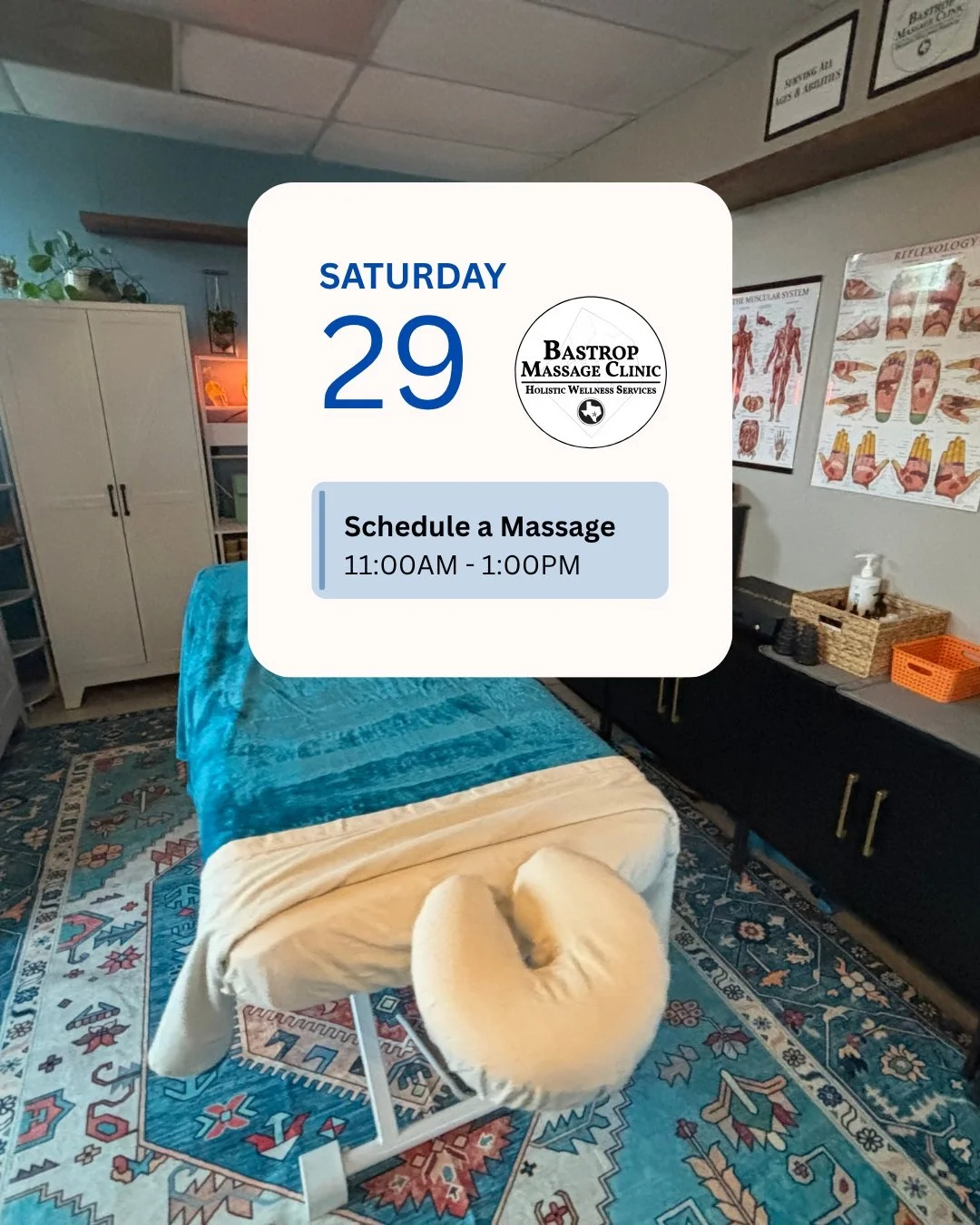 🎗️Don't forget to schedule your next massage or nutrition/functional medicine session with us! 

🌻We have availability this weekend for you.

🔗Click the link in the bio, or call/text 512.540.4151 

#bastroptx #bastroptexas #bastropmassage #weekend