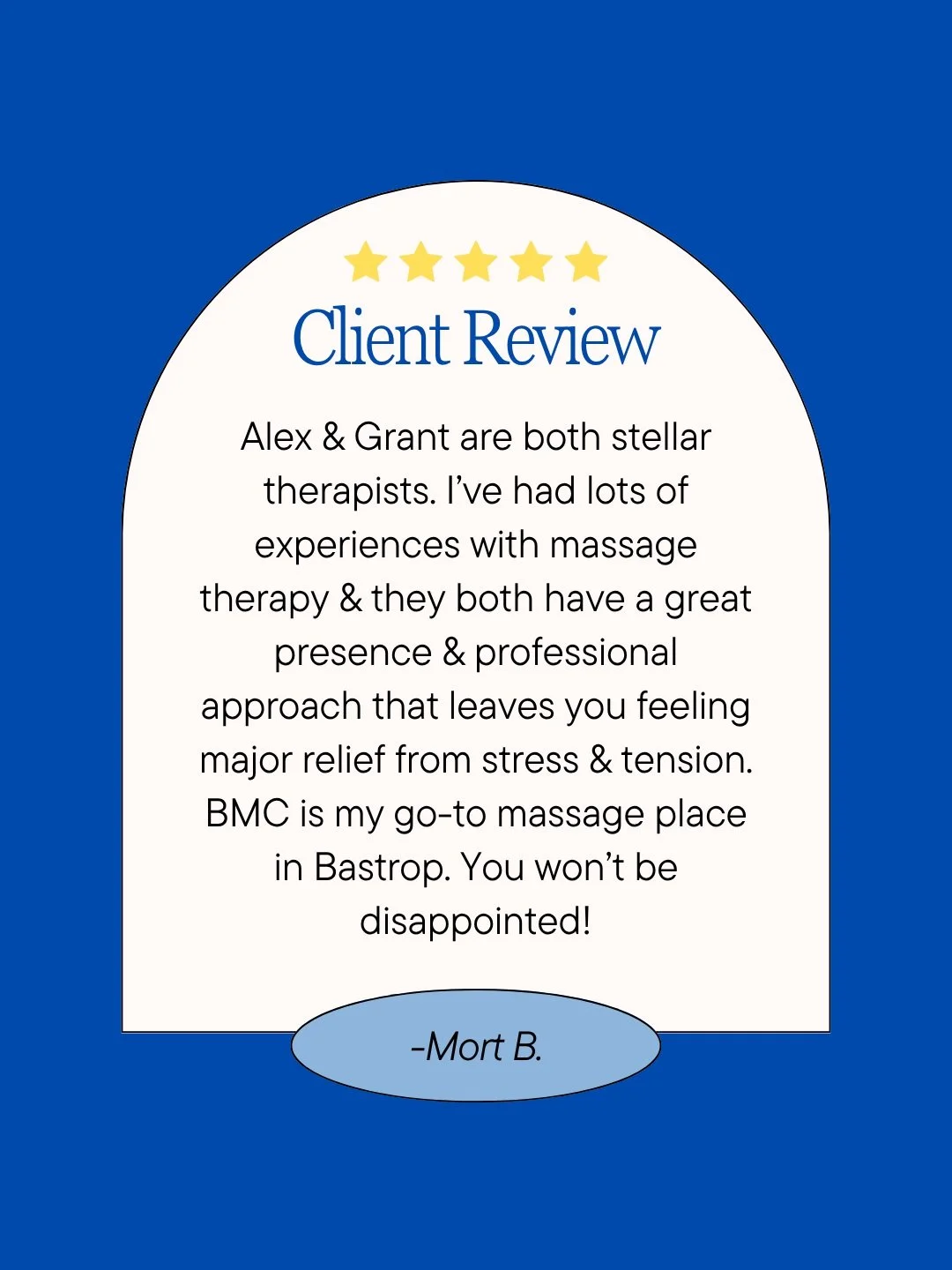 ⭐️Another satisfied client! 

💆🏽&zwj;♀️We have several different modalities to choose from and an awesome team of professional massage therapists to choose from. 

🔗 in bio to schedule or call/text 512.540.4151 - we have availability today! 

💰$2
