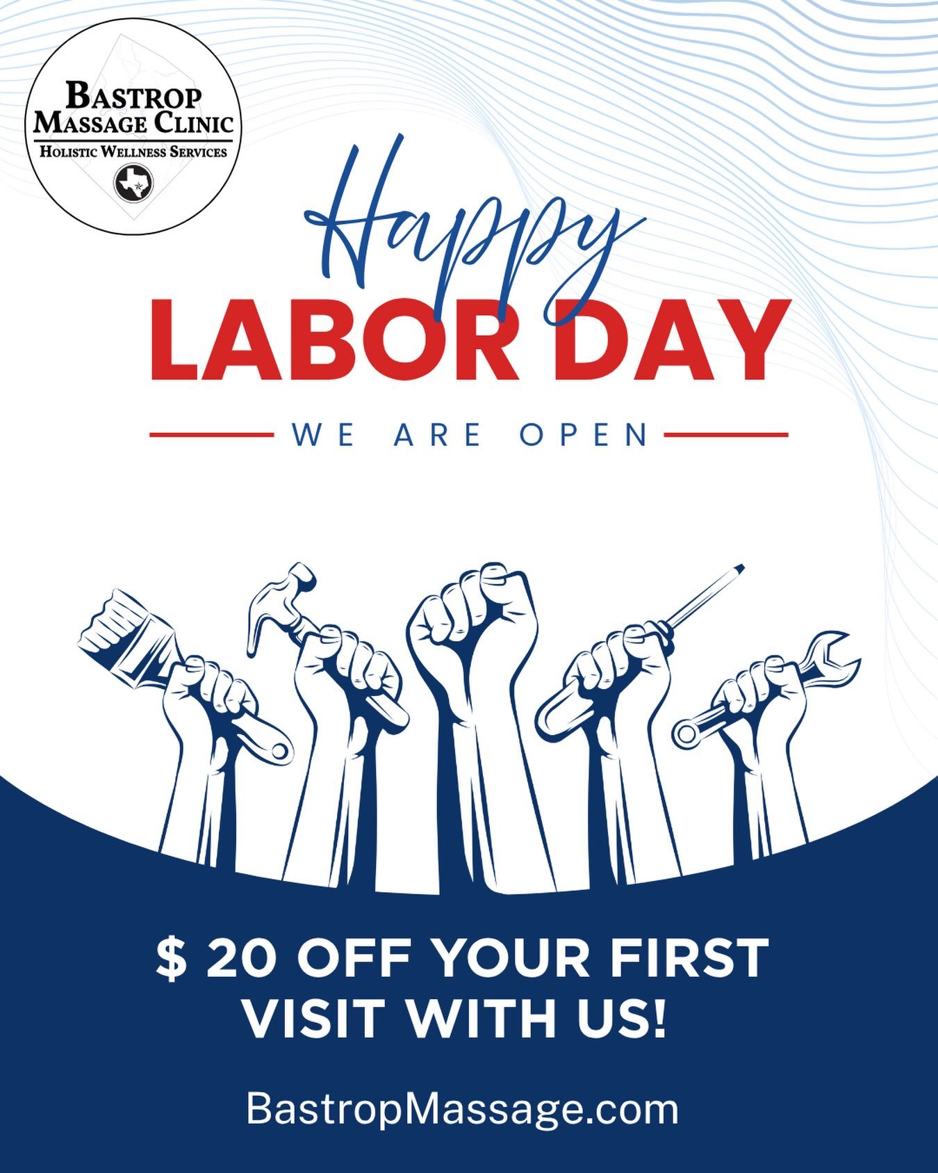 📢We have availability this weekend &amp; on Labor Day! Plan to get some much needed self care in on your days off this holiday weekend. 📲BastropMassage.com to schedule or call/text 512.540.4151 and we will be happy to help get you on the books! #la