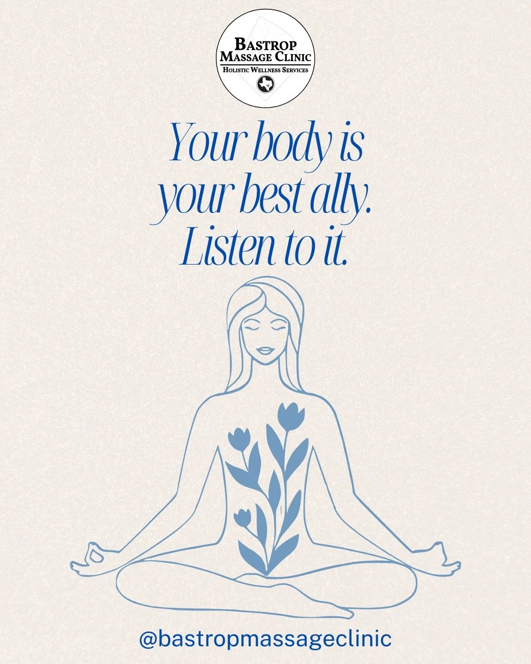🚨Your body is constantly sending you signals&mdash;whether it&rsquo;s a tight shoulder, a dull ache, or that deep need to just slow down. True wellness starts when we stop ignoring those signs and start listening. 🚨

💙At Bastrop Massage Clinic, we