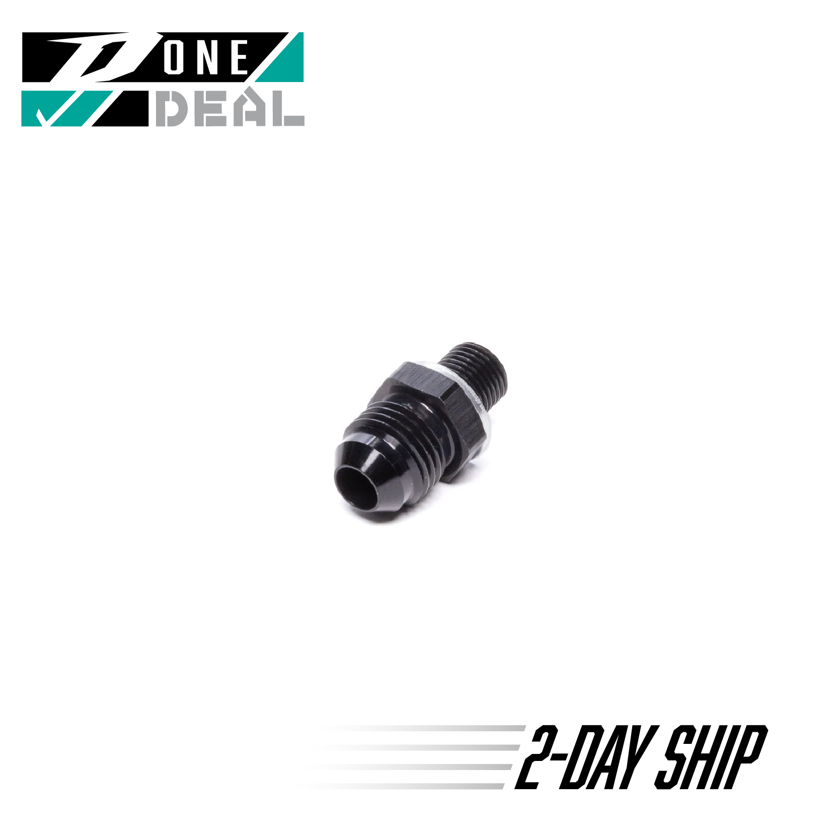 Fragola – #6 Male to 10mm x 1.0 Male – Straight Adapter (Fuel Pump)