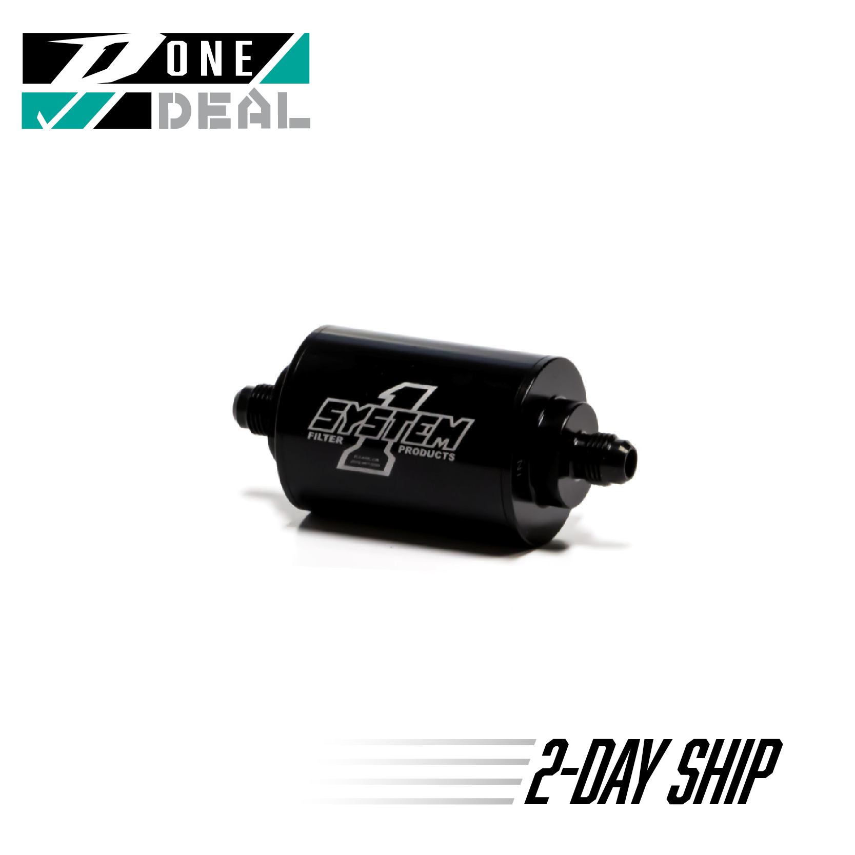 Fuel Filter – 6″ (#6) – Black