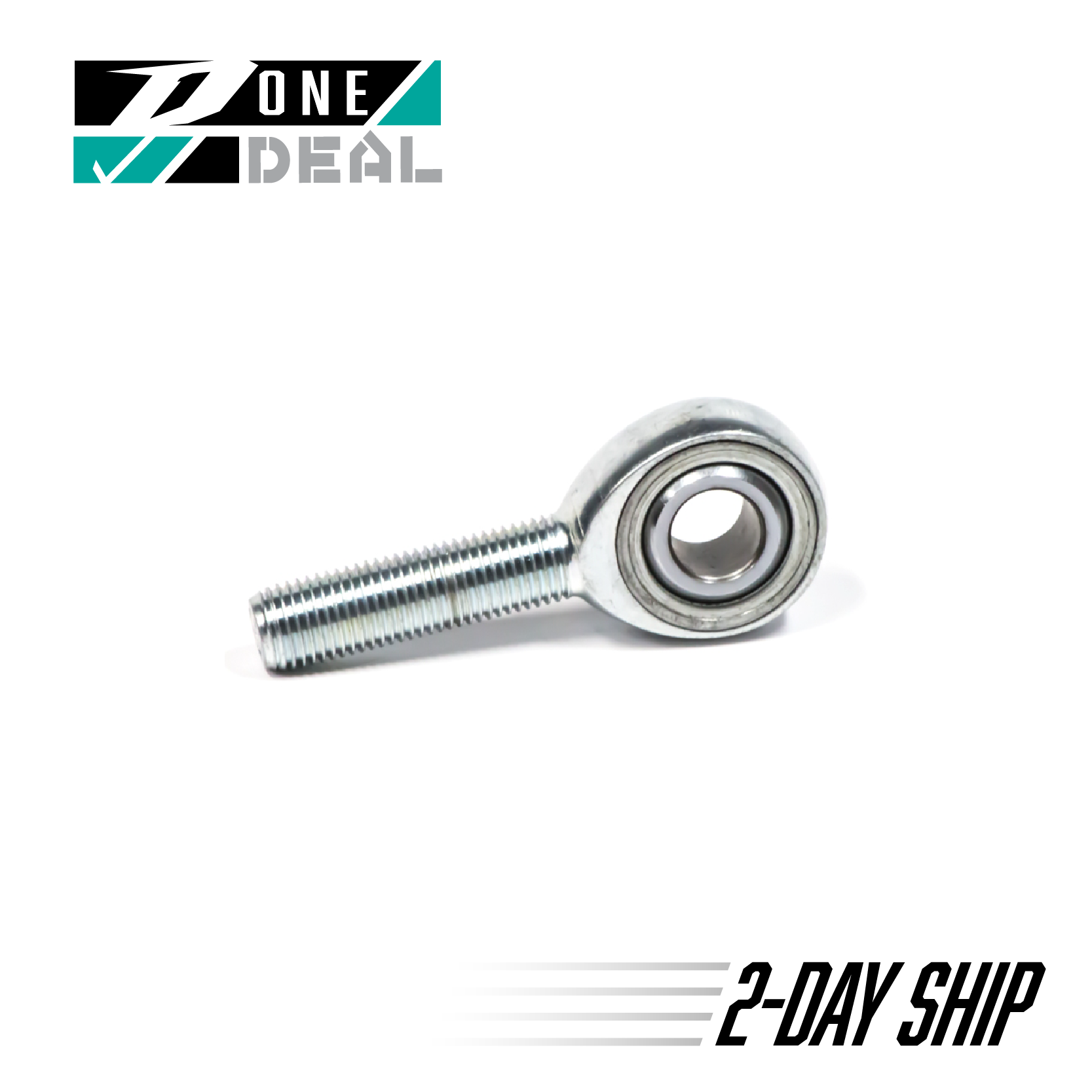 Micro Sprint | Rod End – JMX7 4130 7/16-7/16 Male (Torsion Arms)