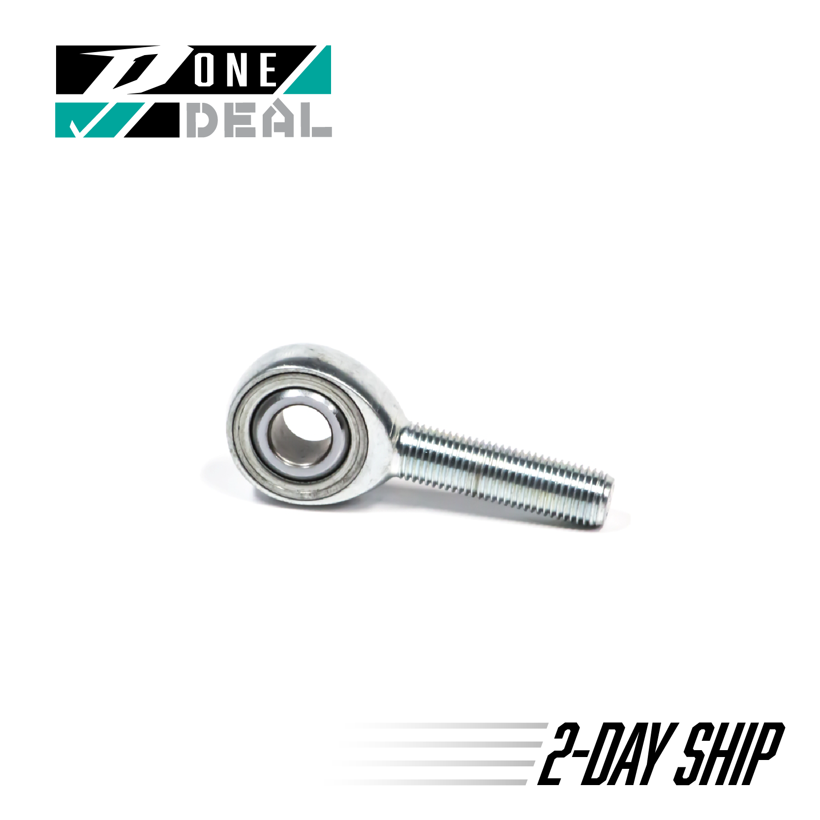 Micro Sprint | Rod End – JMX6 4130 3/8-3/8 Male (Ladder & Jr. Sprint Arms)