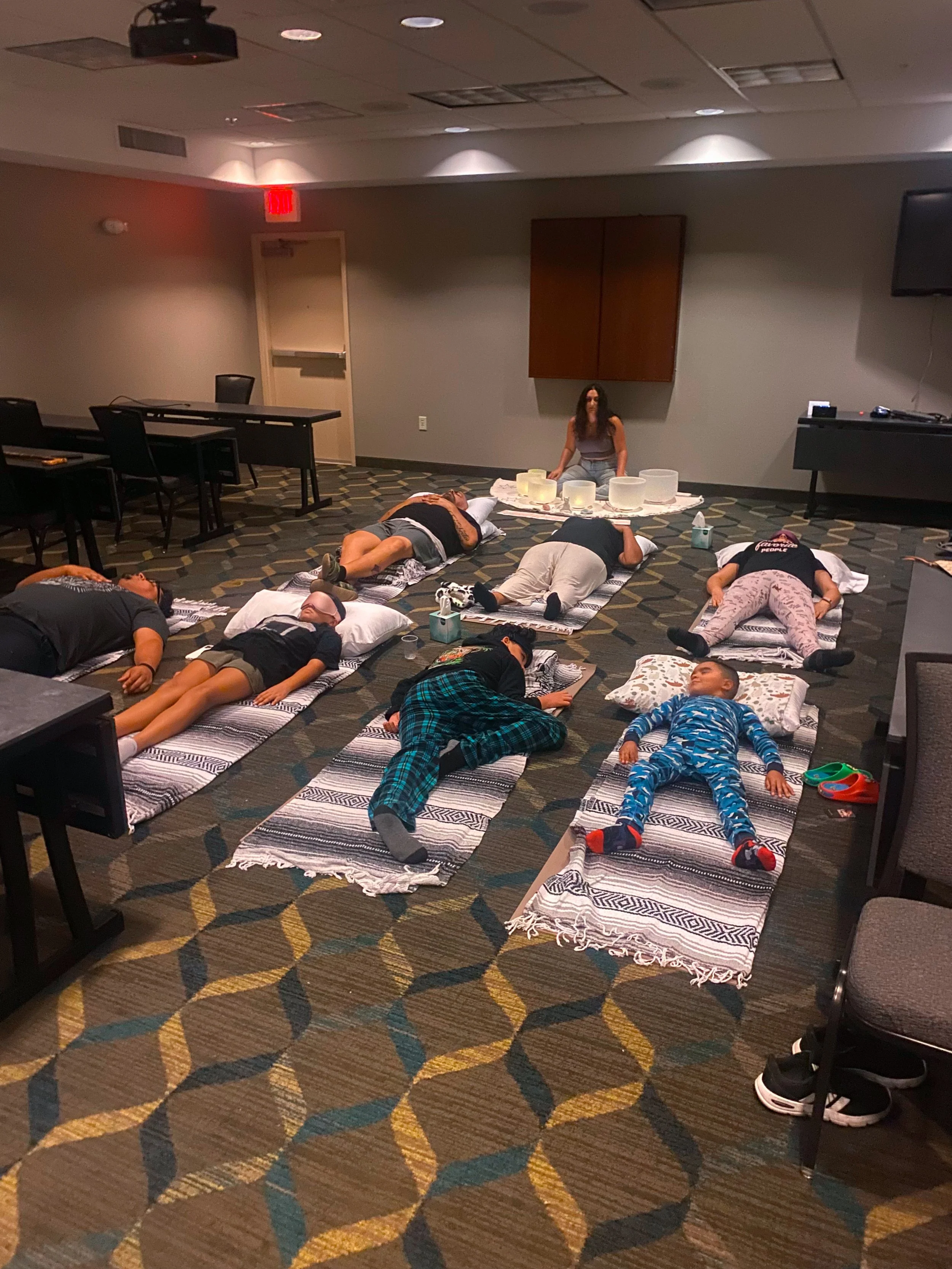 private group sound healing session for family phoenix arizona