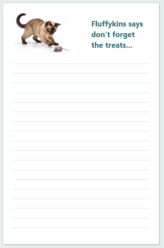 Cat Notepads