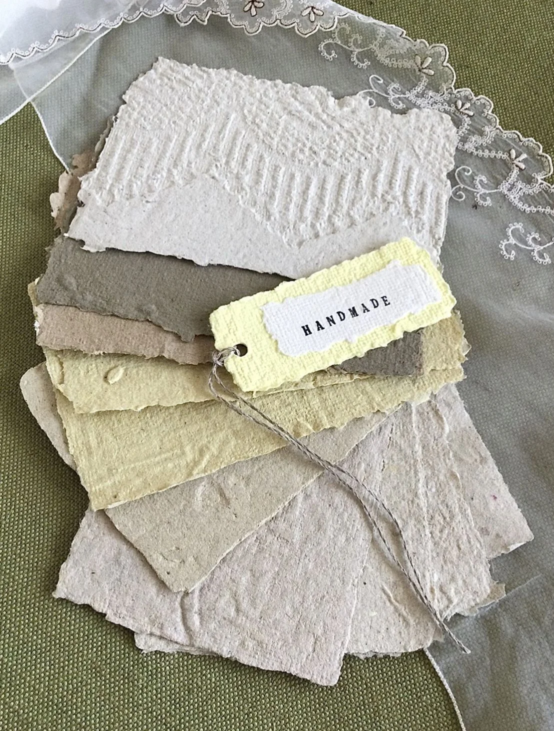 My paper making process 