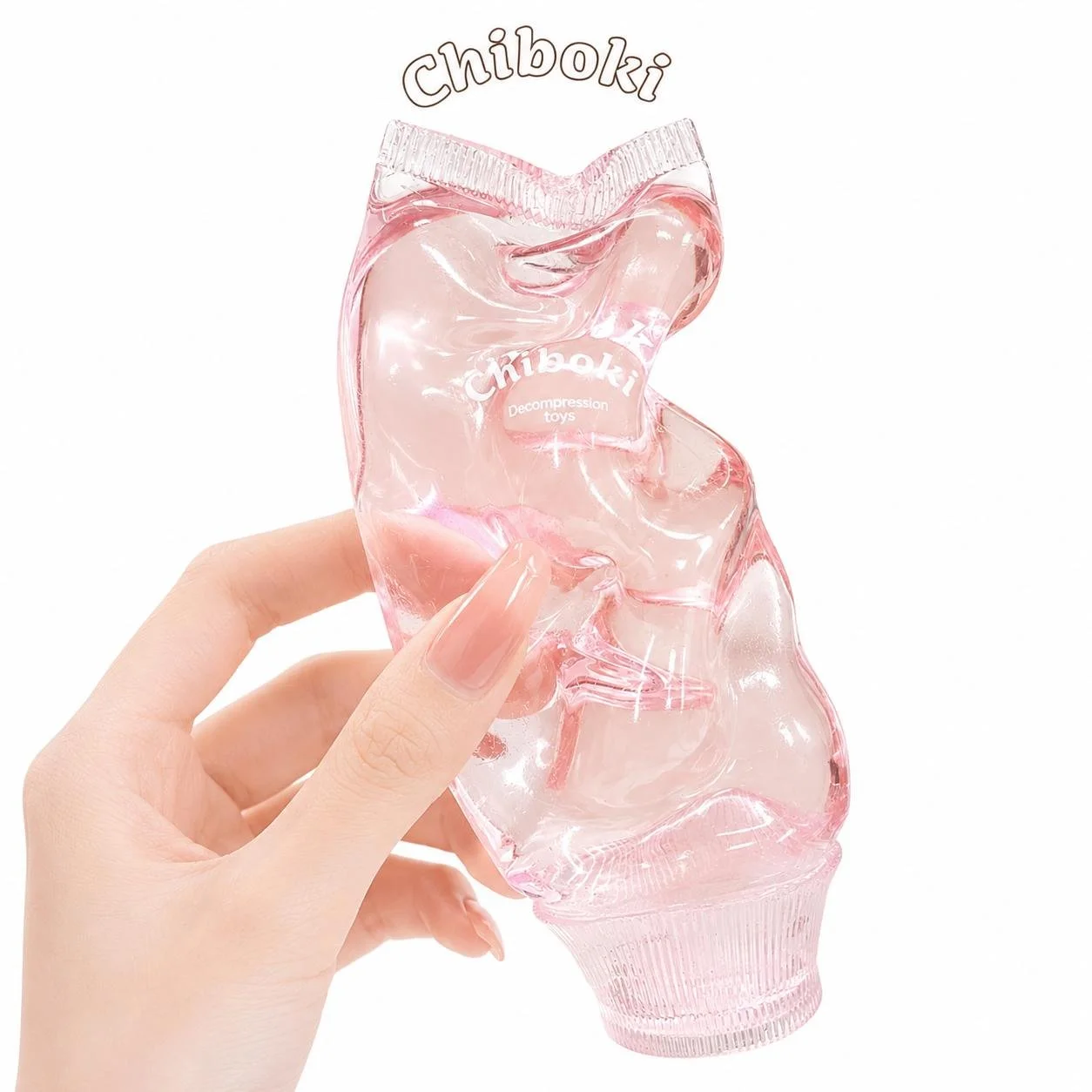 Chiboki Toothpaste Squishy Series - Clear Peach