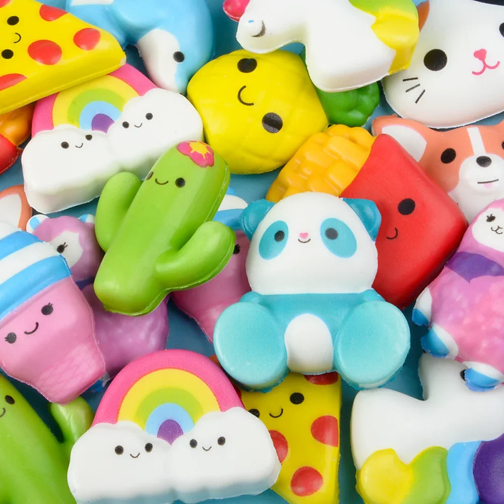 Foam slow rising squishies with ultra-soft texture for stress relief. Buy at Squishytopia.ca Canada.