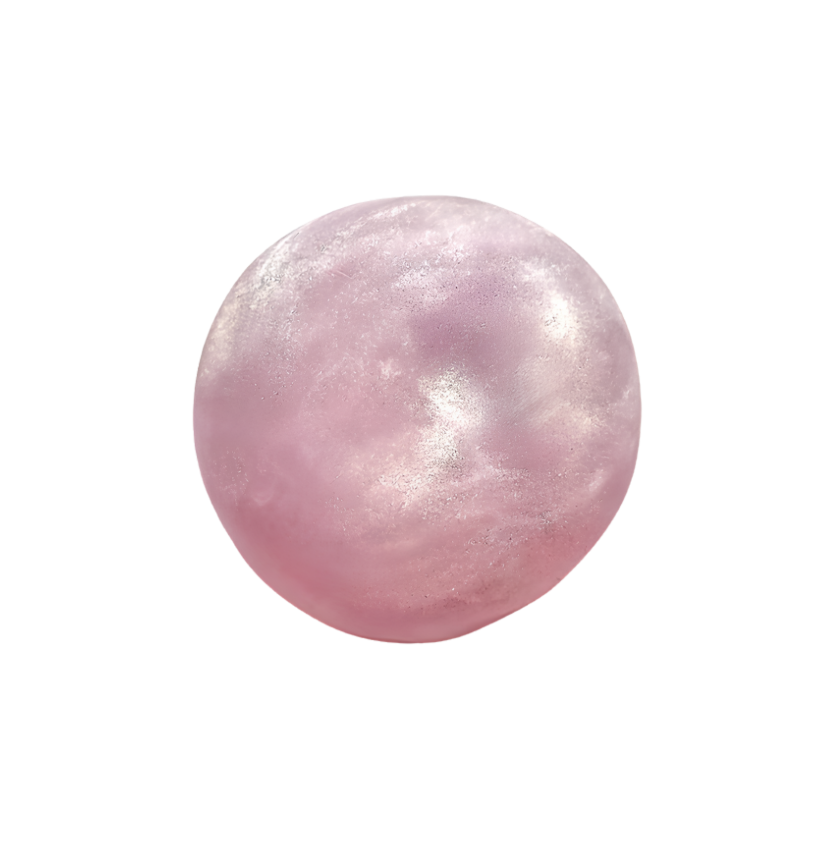 Pink Pearl Squishy Coconut Oil Ball