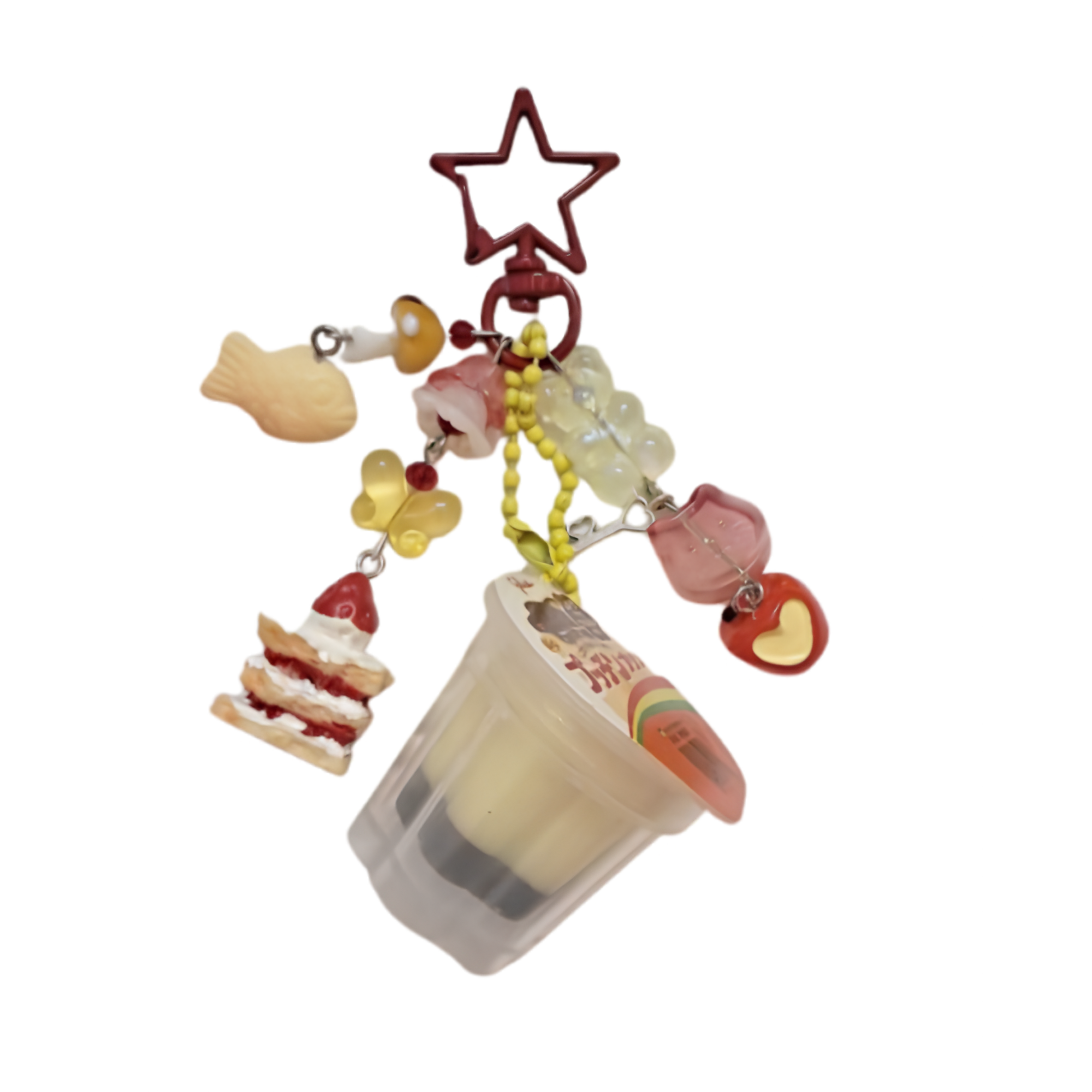 Jelly_pudding_keychain_yellow_australlia.png