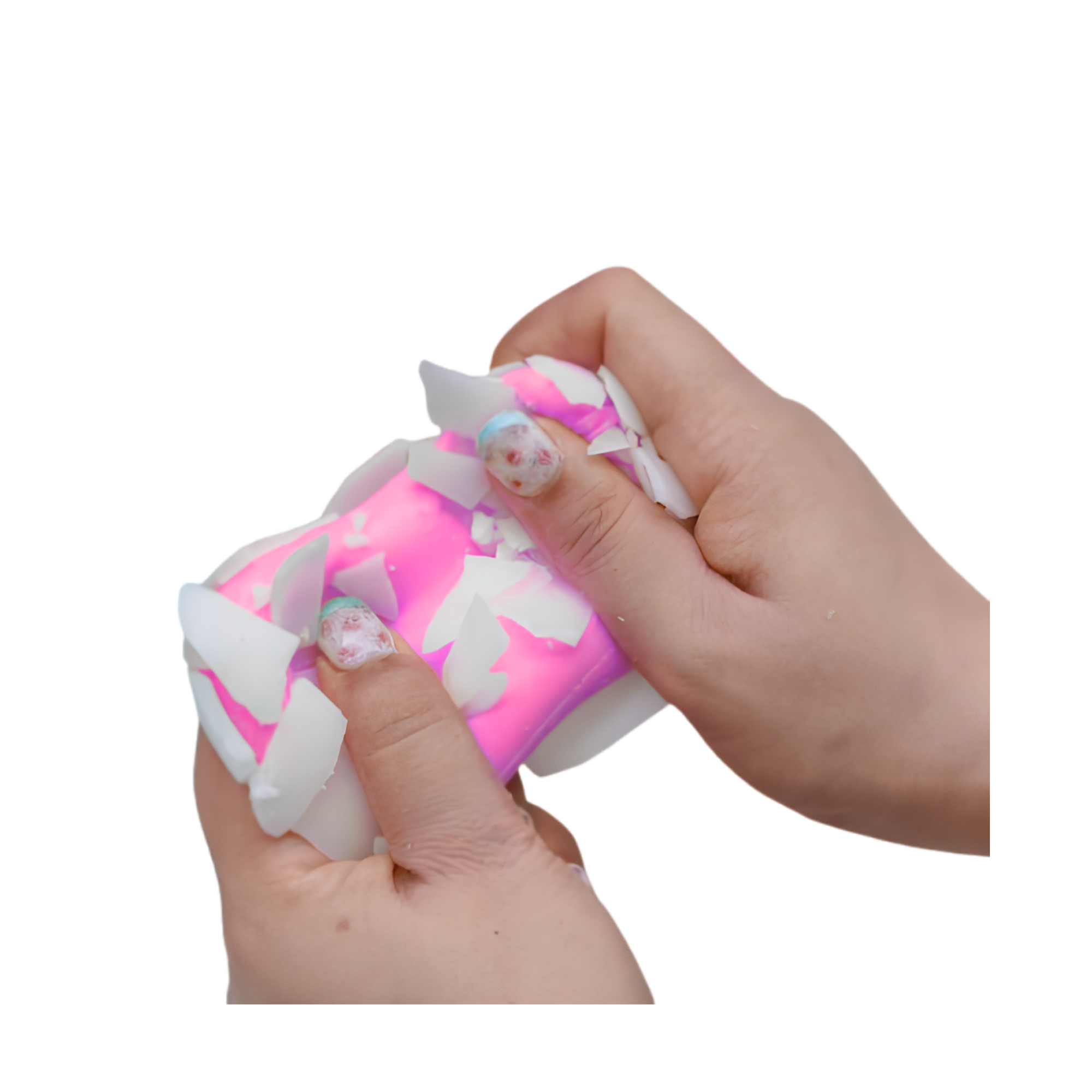 Wax_covered_soap_squishy_cracking_pink_canada.png