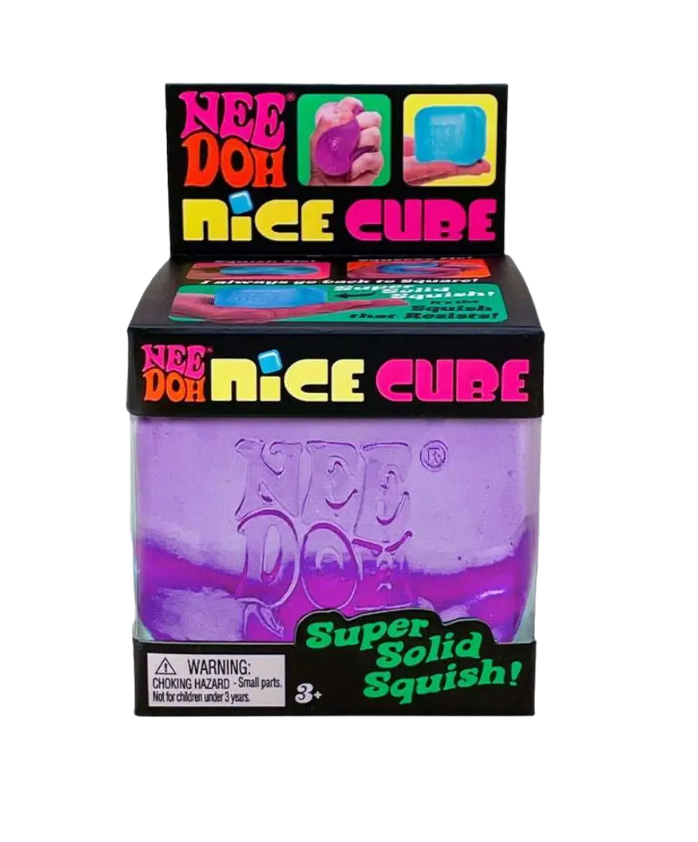 Schylling NeeDoh Nice Cube - Purple