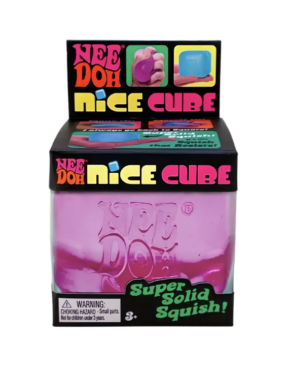 Schylling NeeDoh Nice Cube - Pink