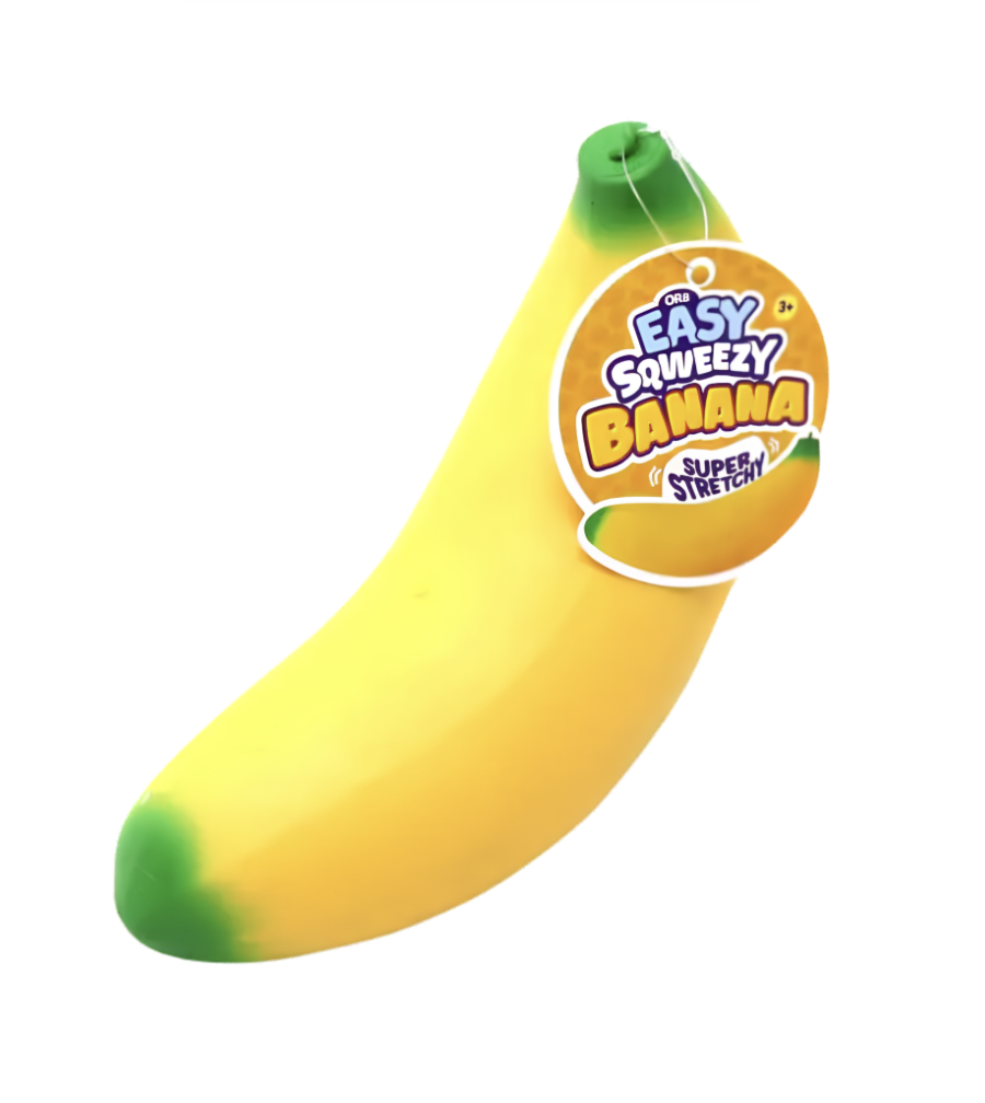 ORBS Jumbo Sqweezy Banana Squishy