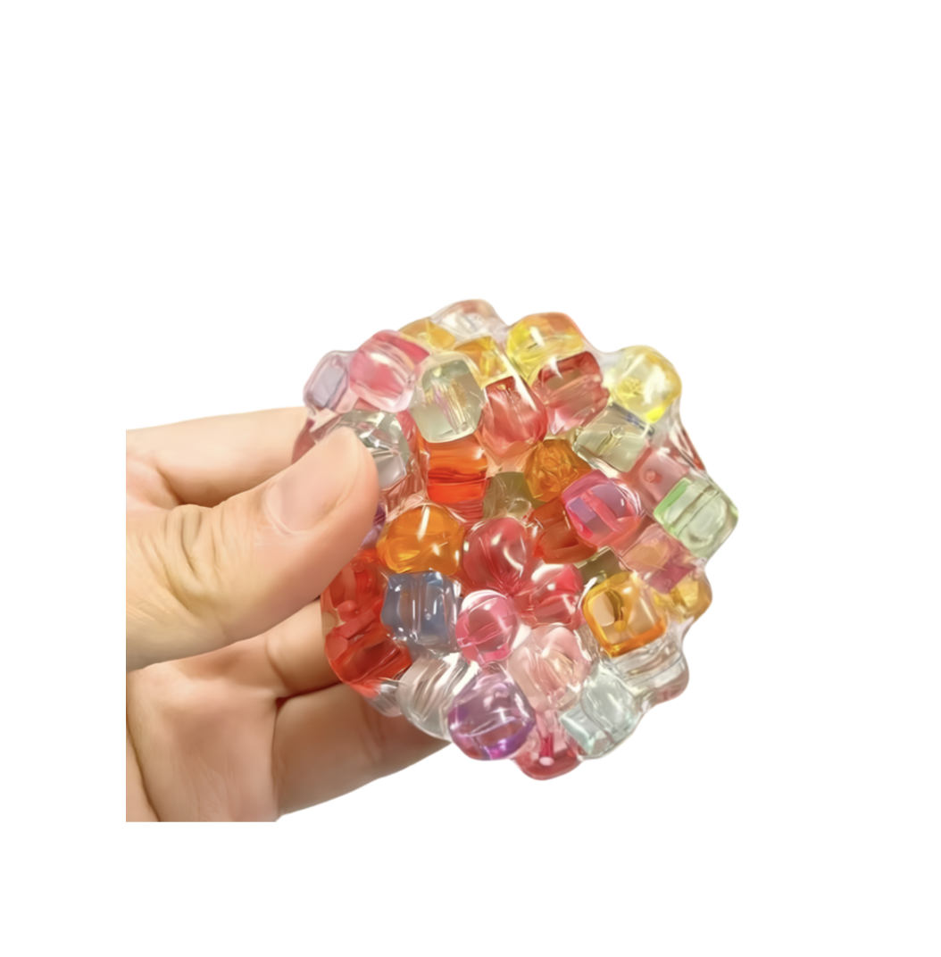 Pre-Order l Rainbow Ice Cube Handmade Squishy Ball