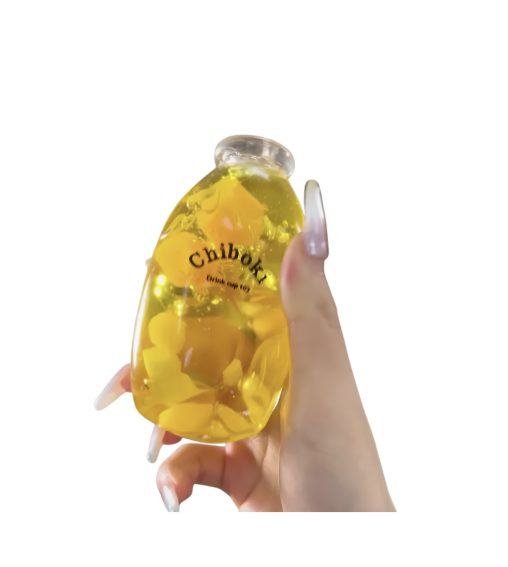 Chiboki Clear Series Drink Bottle - Mango Juice