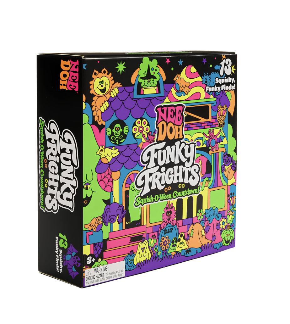 Schylling NeeDoh Funky Frights Squish-O-Ween Countdown