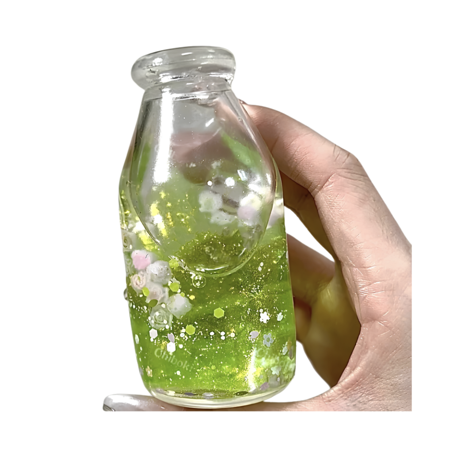 Chiboki_Clear_Series_Drink_Bottle_Monet_Garden_glitter_canada.png
