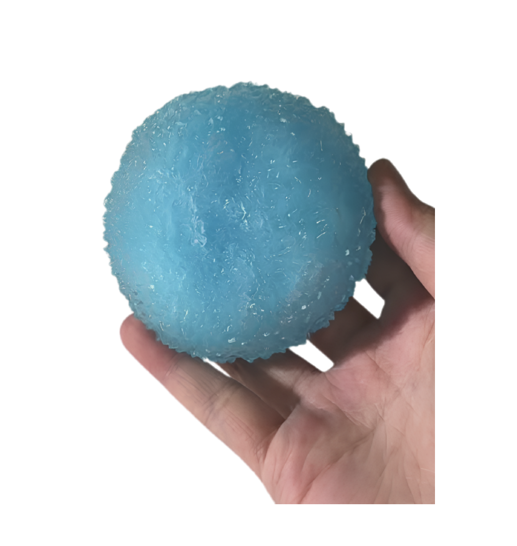 Blue Slushy Ice Crunch Squishy