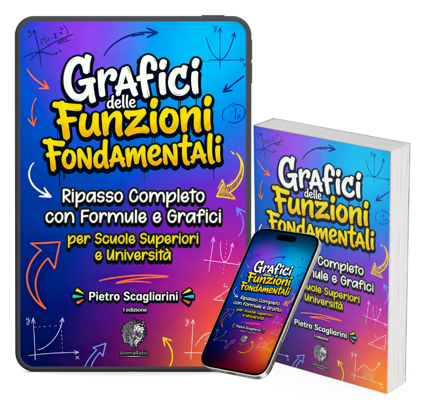 Copertina dell'ebook Grafici delle Funzioni Fondamentali di Pietro Scagliarini