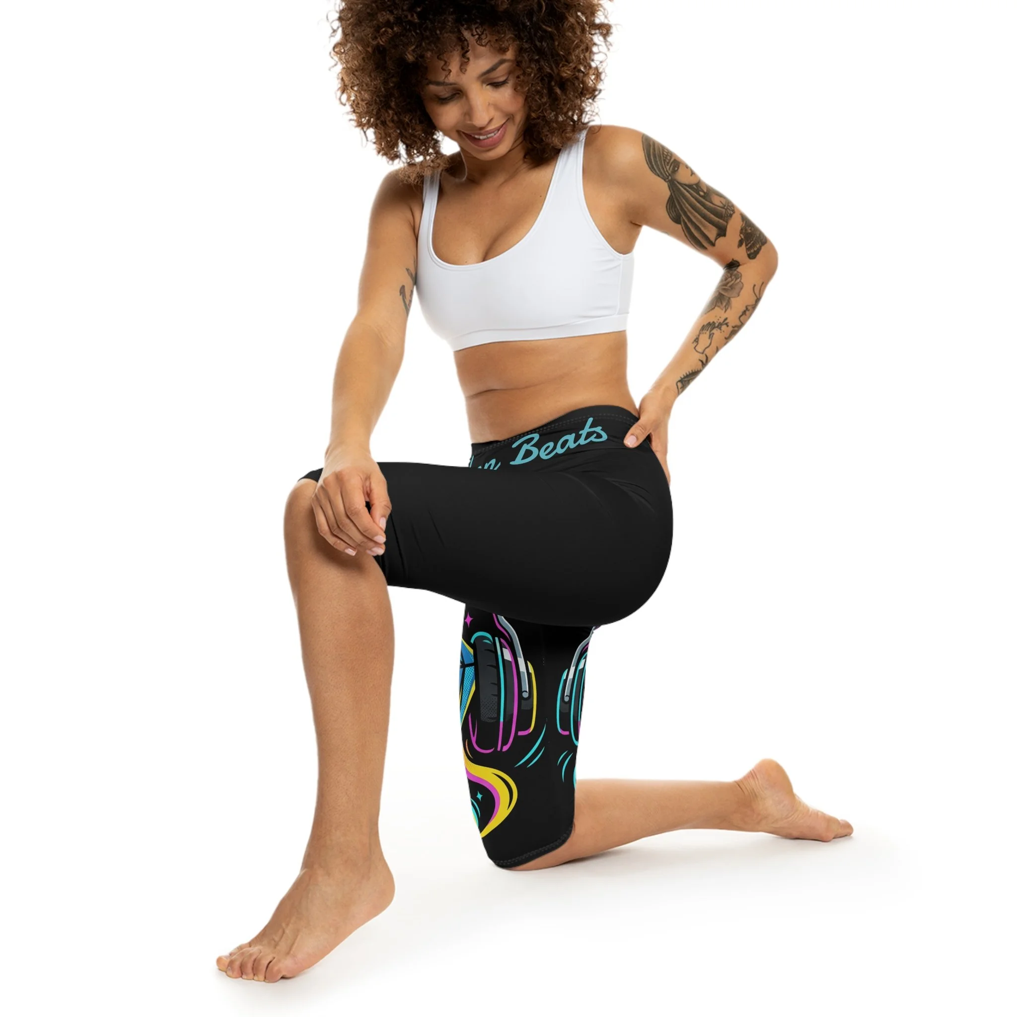 Broken Beats Capri Leggings ™