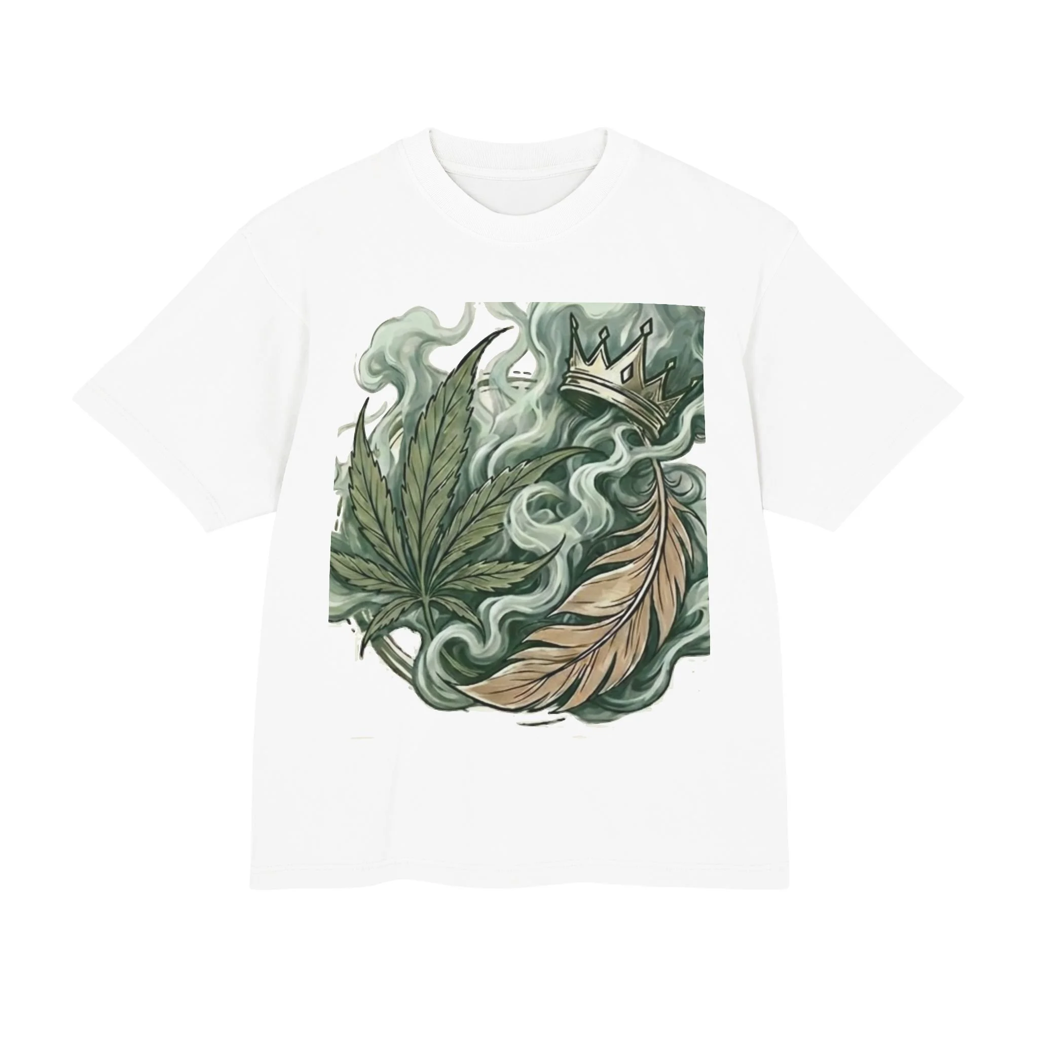 Broken Beats Unisex Weed Heavy T-shirt