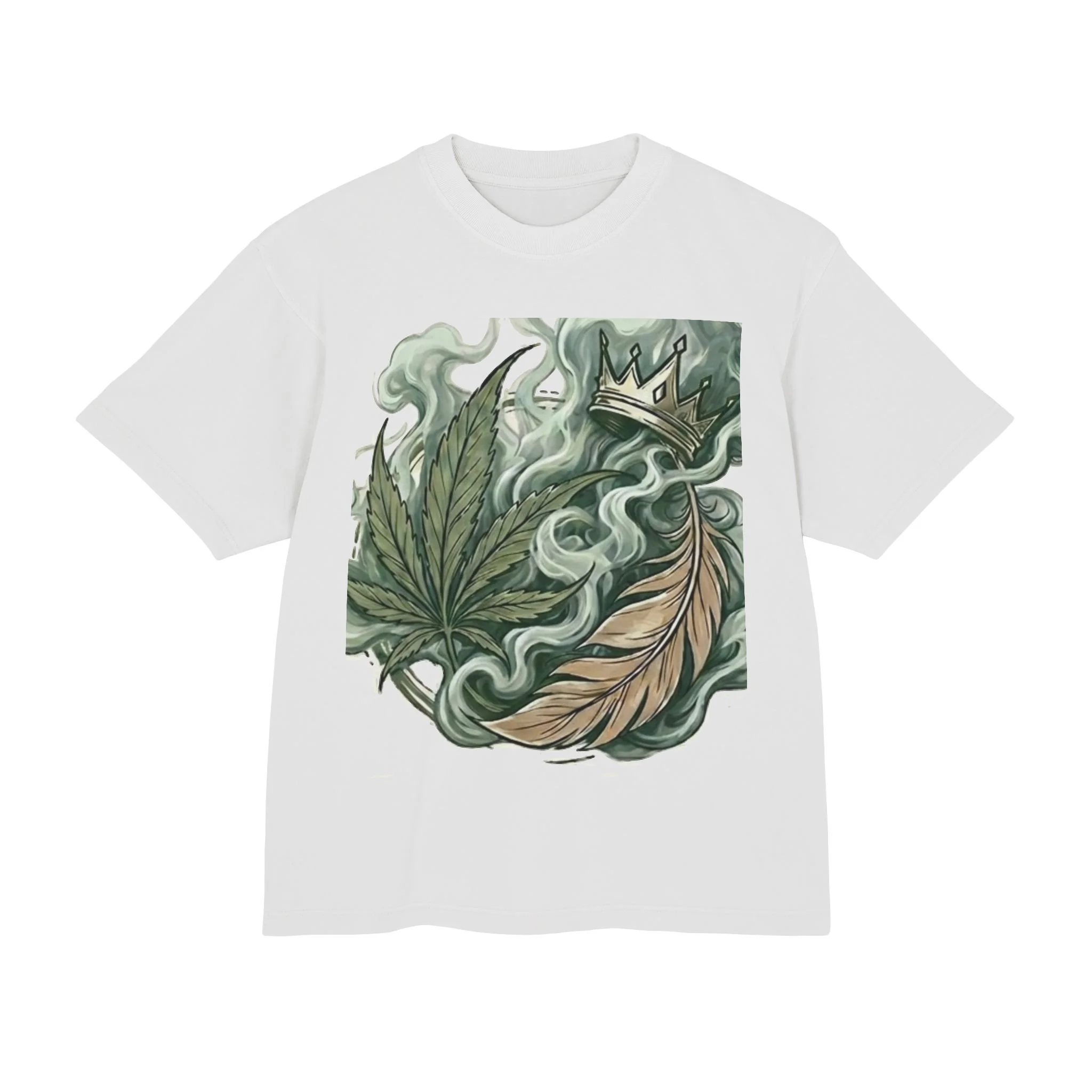 Broken Beats Unisex Weed Heavy T-shirt