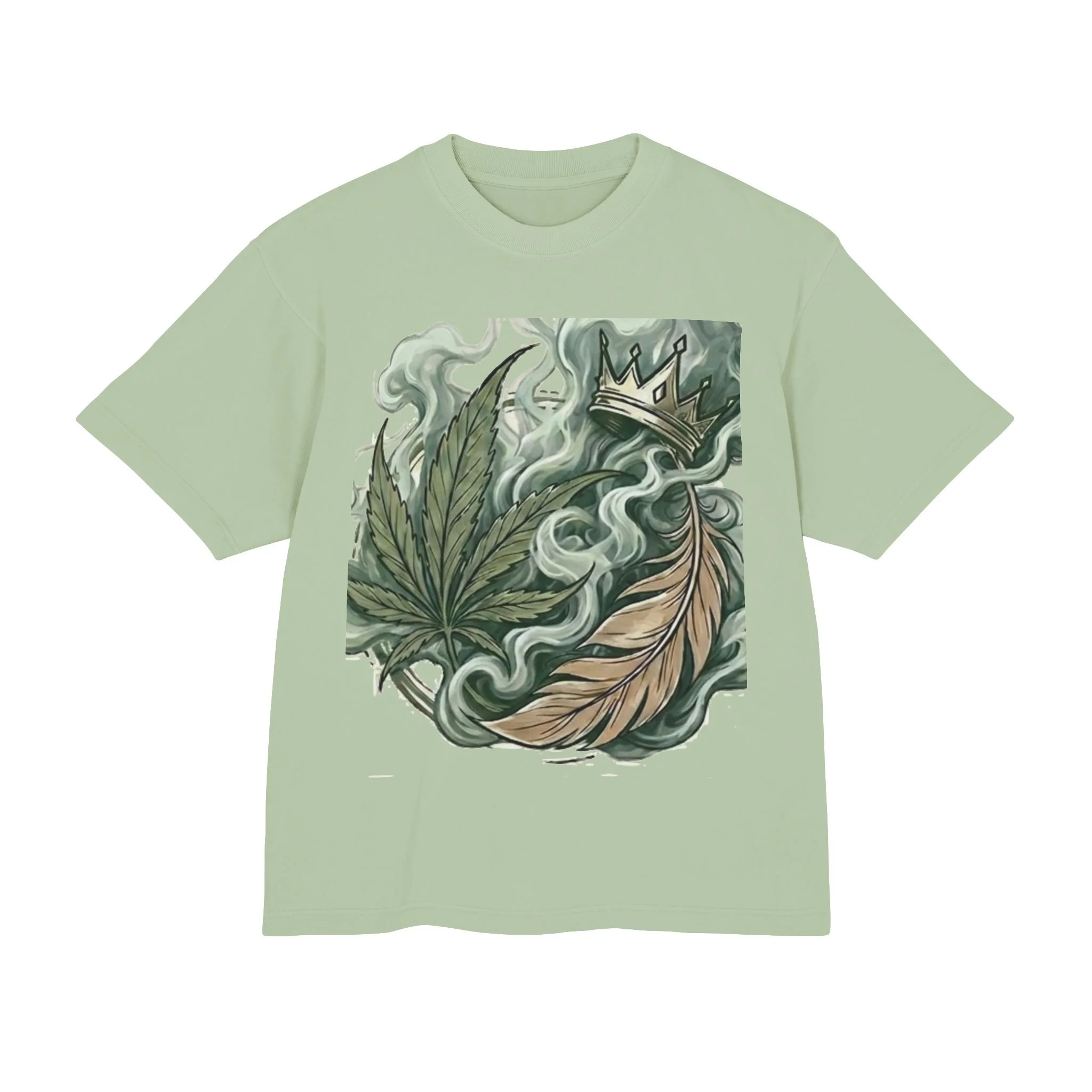 Broken Beats Unisex Weed Heavy T-shirt