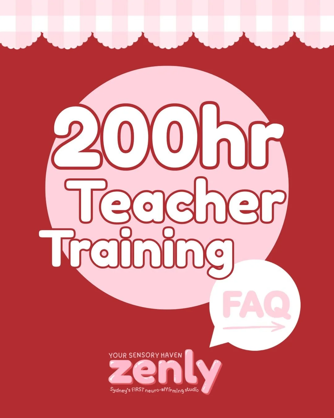 We&rsquo;re so excited to announce our very first 200 Hour Yoga Teacher Training.

Designed through a neuroaffirming lens, this training is for people who want to teach, deepen their practice, better understand yoga, or simply spend five weeks immers