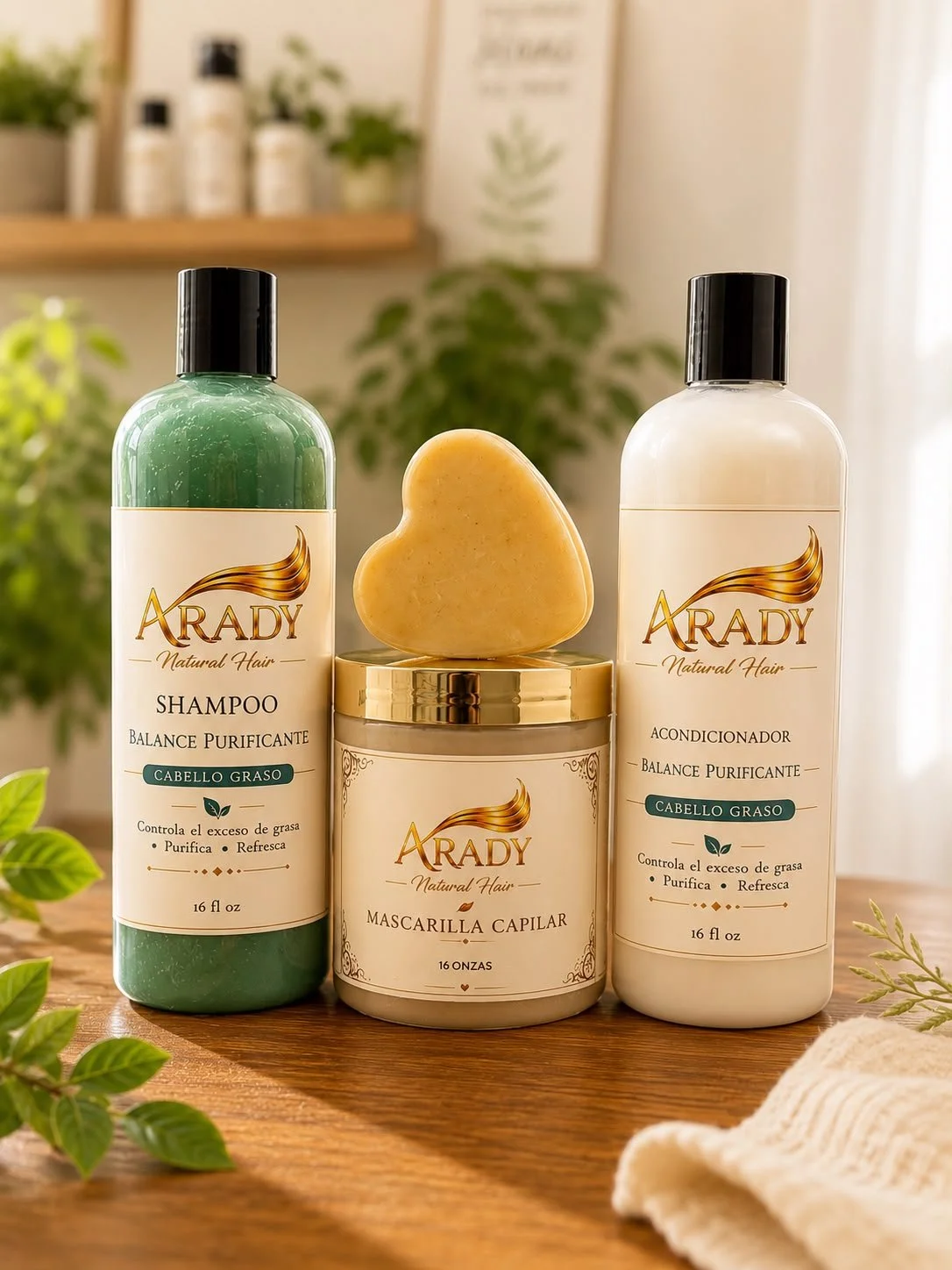 KIT CONTROL DE GRASA CAPILAR COMPLETO