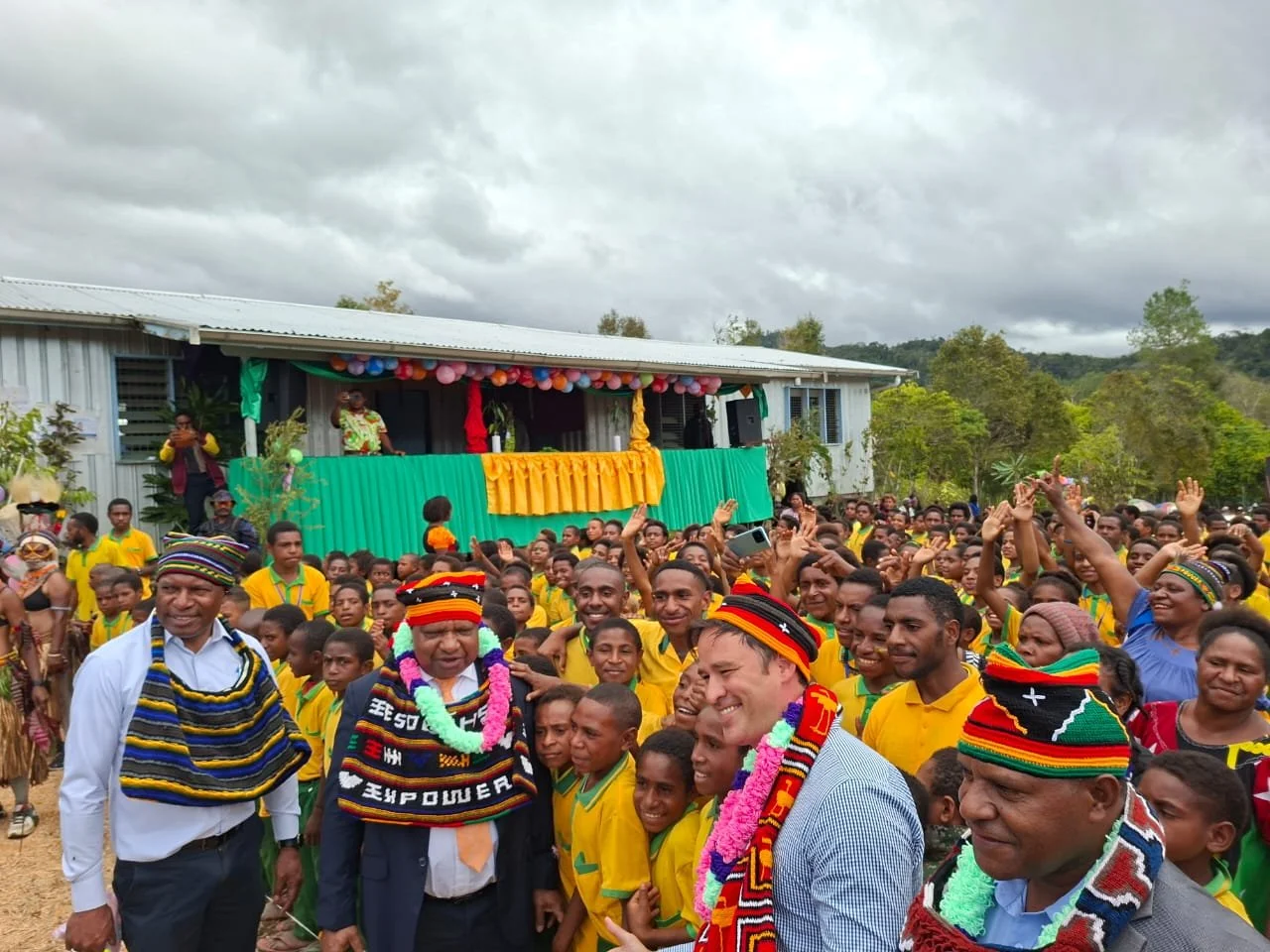 Commissioning of Lumbi Primary School Project