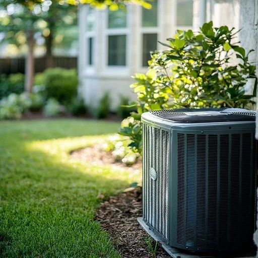 Residential air-conditioning system serviced by MacDaddy Maintenance in Lewisburg Tennessee