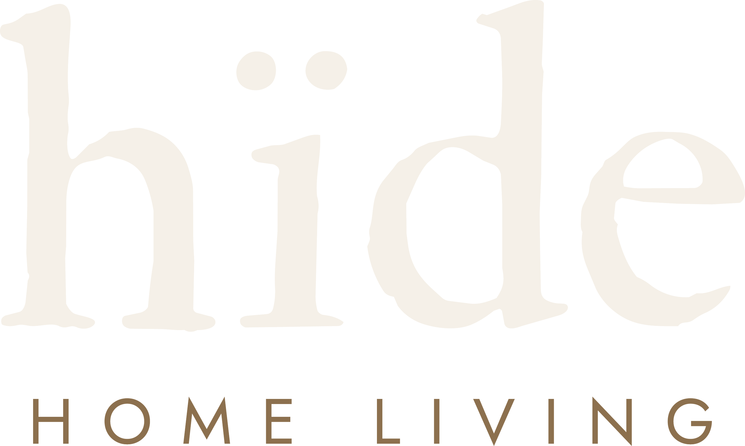 The image features the logo of a home living brand called 'hive' with the subtitle 'HOME LIVING' underneath.