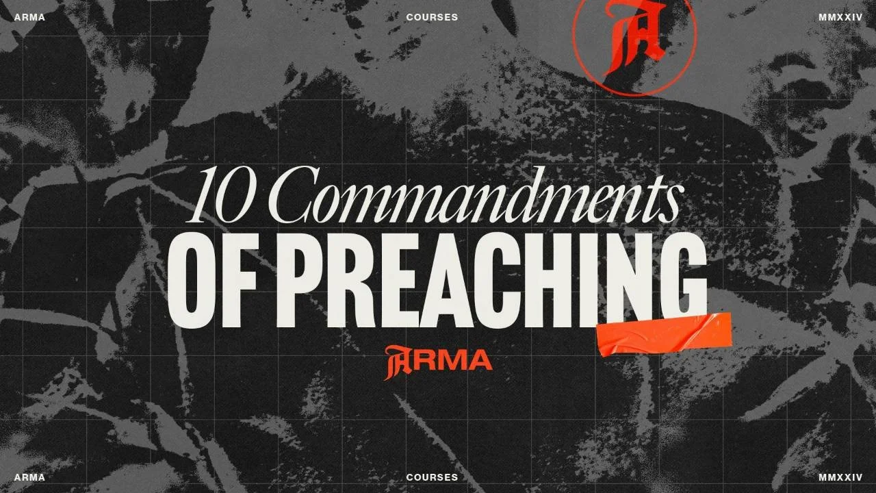 10 Commandments of Preaching