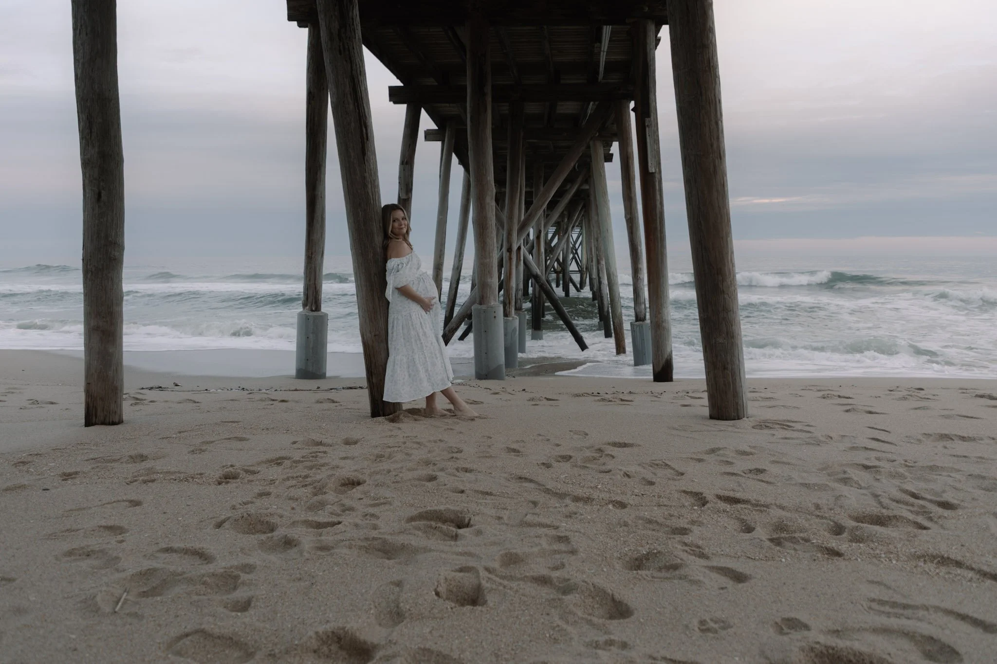 Beach Maternity Shoot