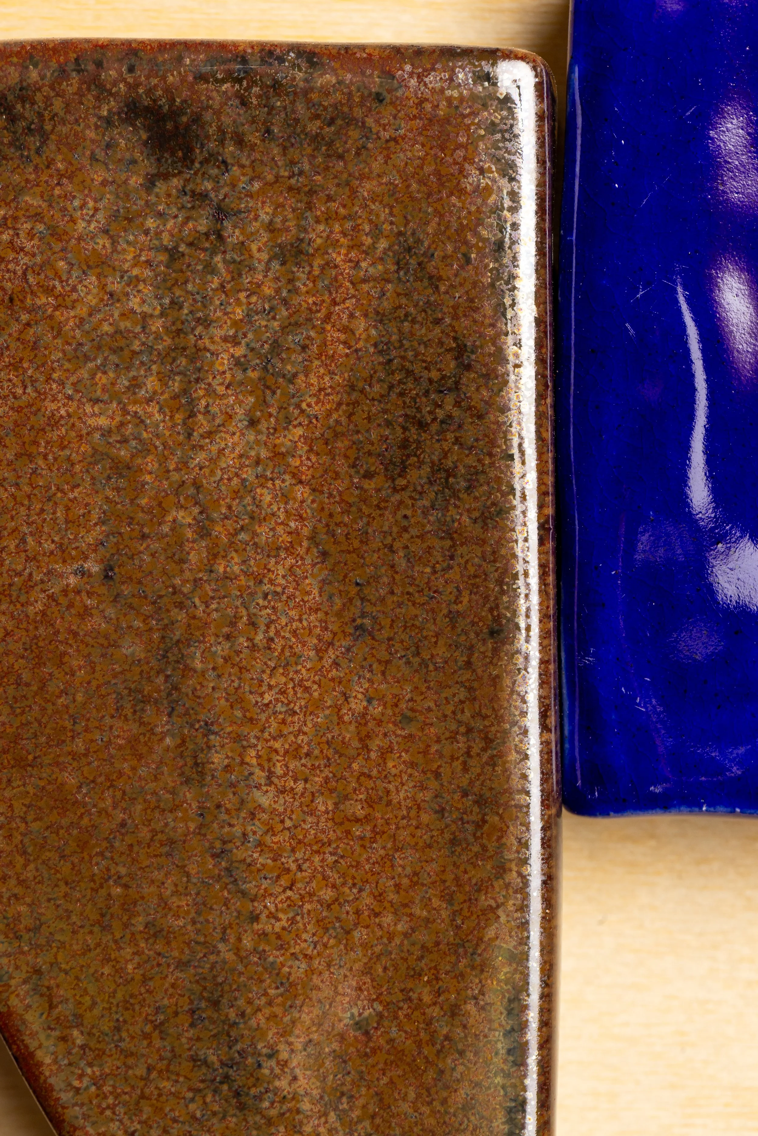 Mid Mod Nod No. 2 (FS026), one-of-a-kind ceramic form study sculpture by Brendan Bishop, Grip Fast Studio, Omaha — detail view 1.