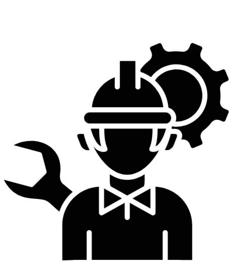 Outline drawing of a person wearing a tuxedo and a bow tie, with stars and a clock in the background.