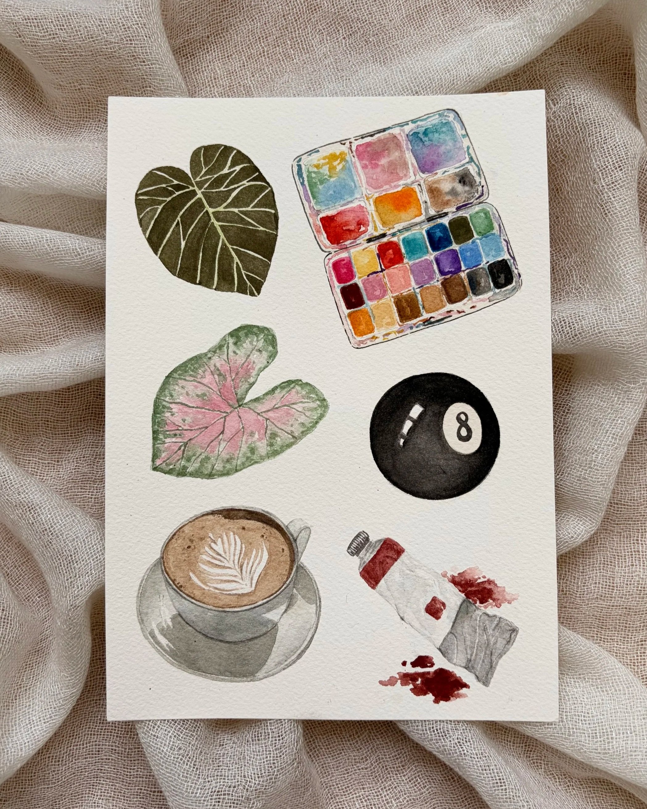 Custom Favorite Things Painting