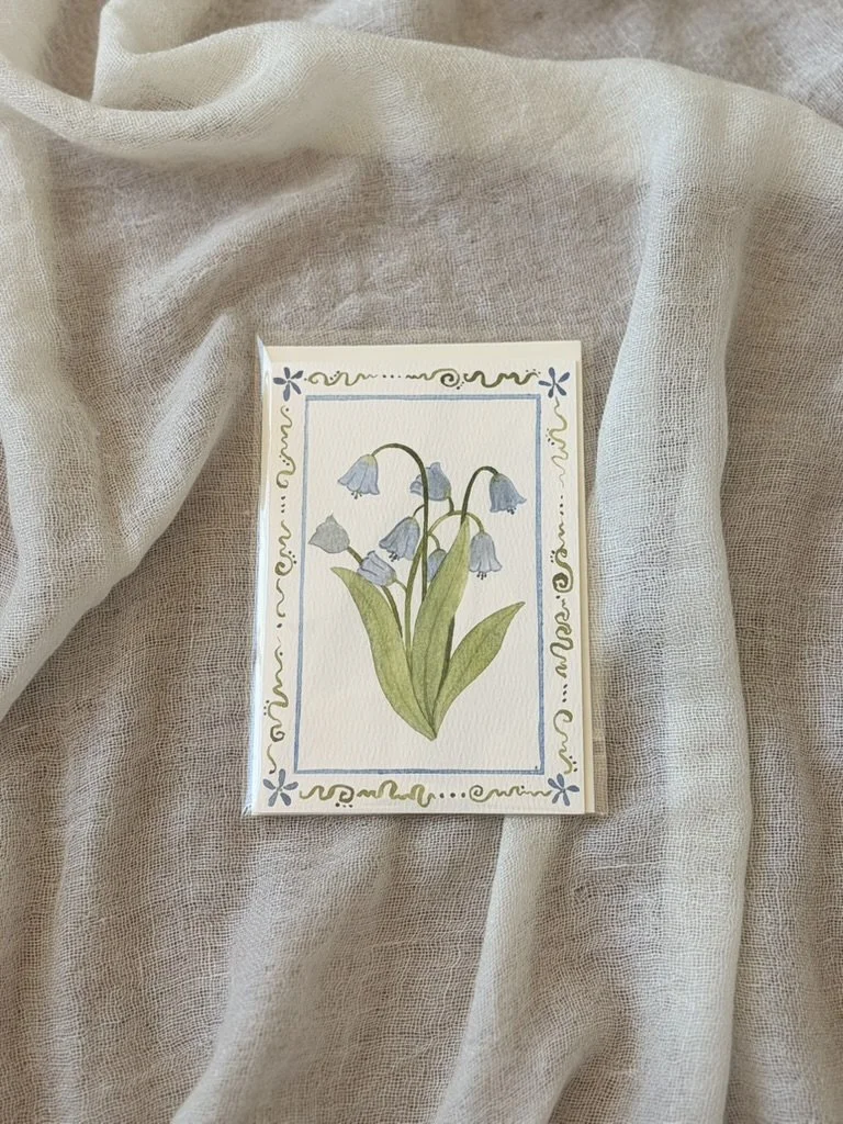 Floral Watercolor Card