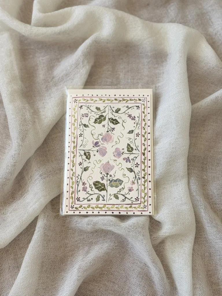 Floral Watercolor Card