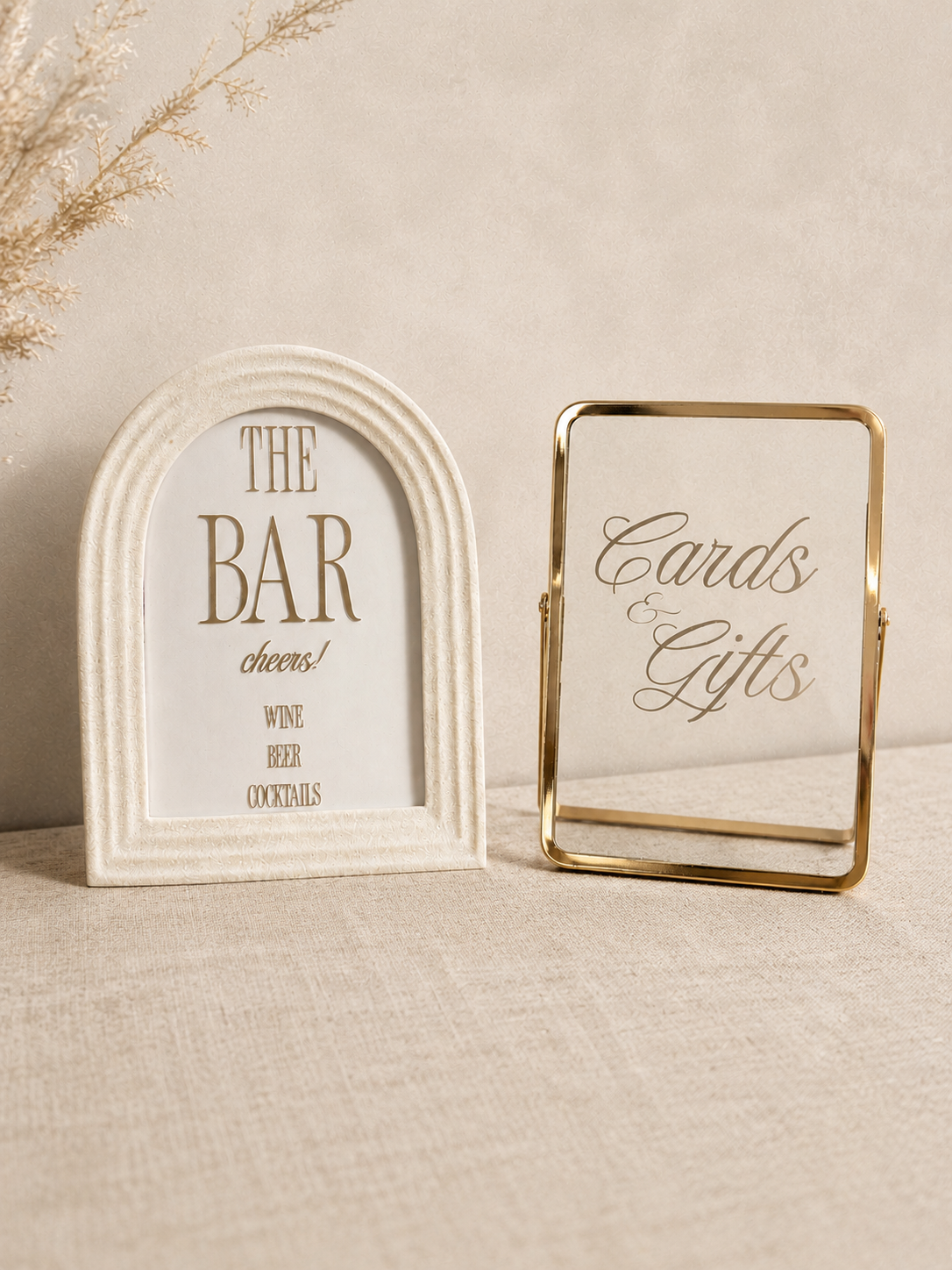 Custom Table Signs