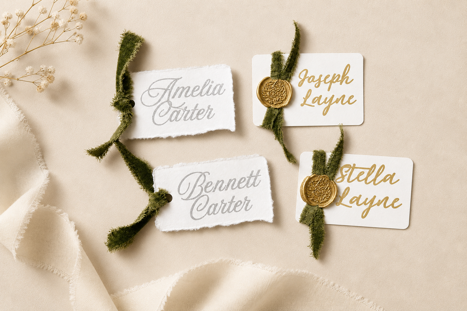 Personalized Place Cards