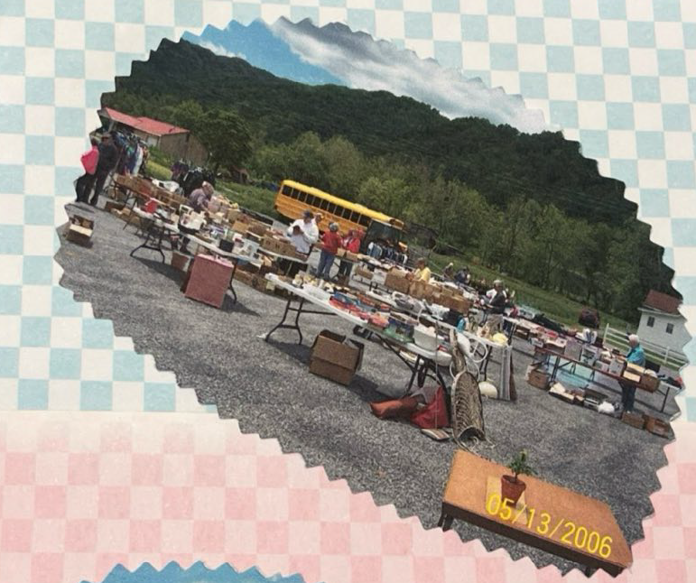 Annual Yard Sale aka "Jumble Sale" in 2006